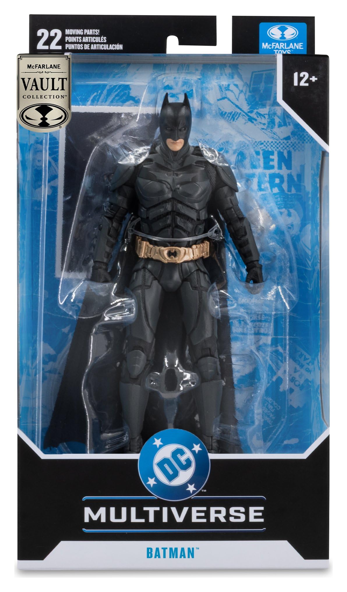 McFarlane DC Multiverse Batman (The Dark Knight) 7in Action Figure | Ultra Articulation 5