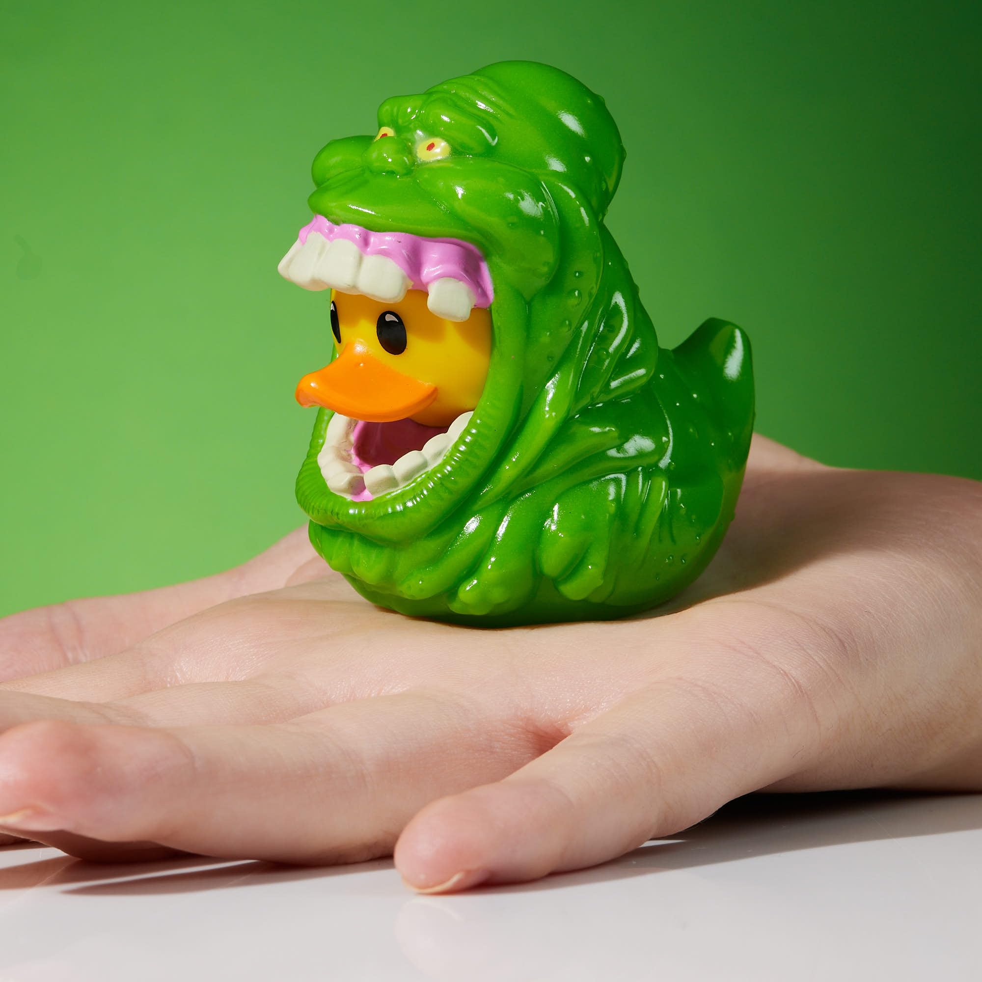 TUBBZ Ghostbusters Ray Stantz Cosplaying Duck Figure - Mini Slimer Edition | Vinyl 5