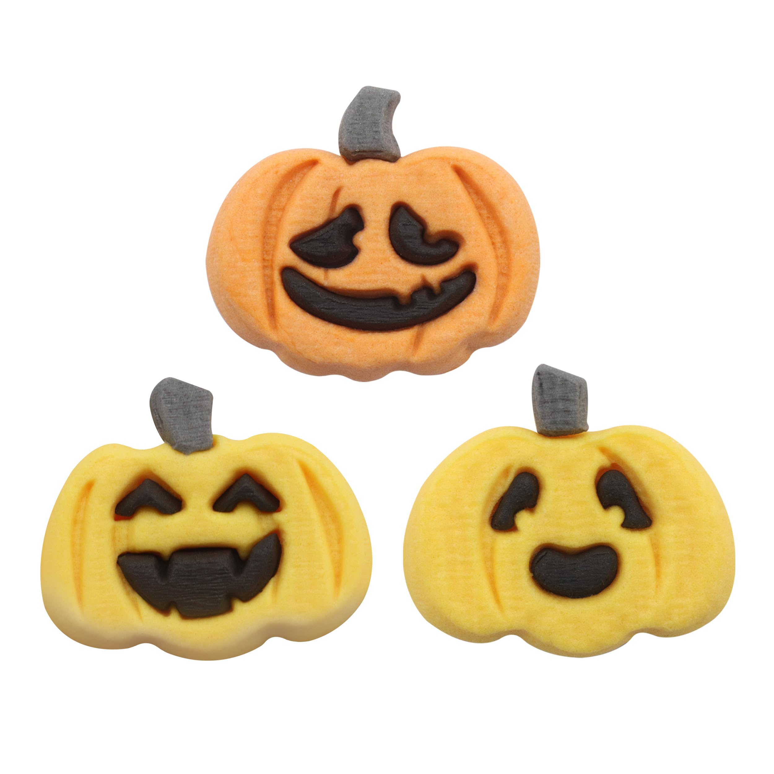 PME - Halloween Edible Sugar Decorations - Pumpkins (Set of 12) 3