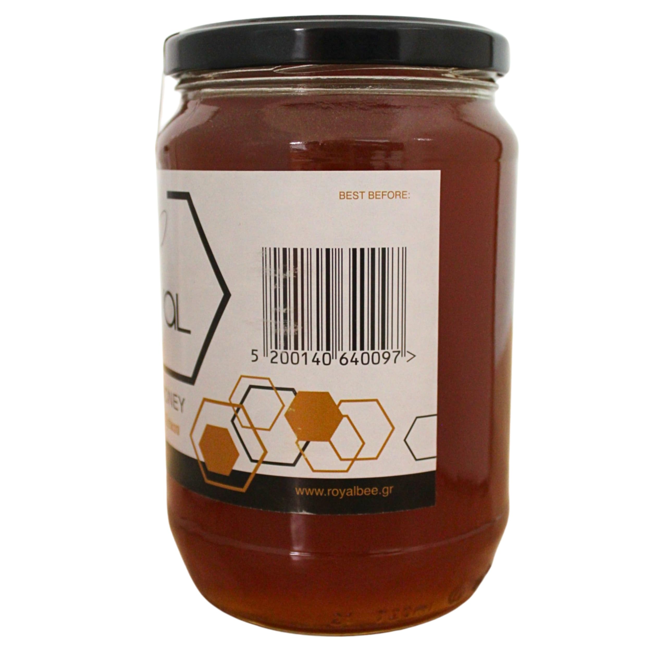 Royal Bee Greek Pine Honey - Low Sugar Flavor | High Nutritional Value | 950g