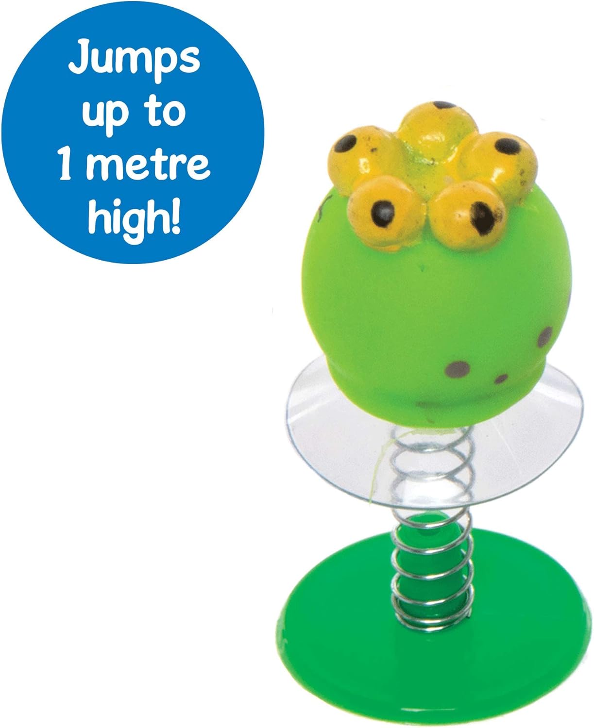 Baker Ross Monster Jump Poppers - Assorted Jumping Toys for Kids, Pack of 6 5