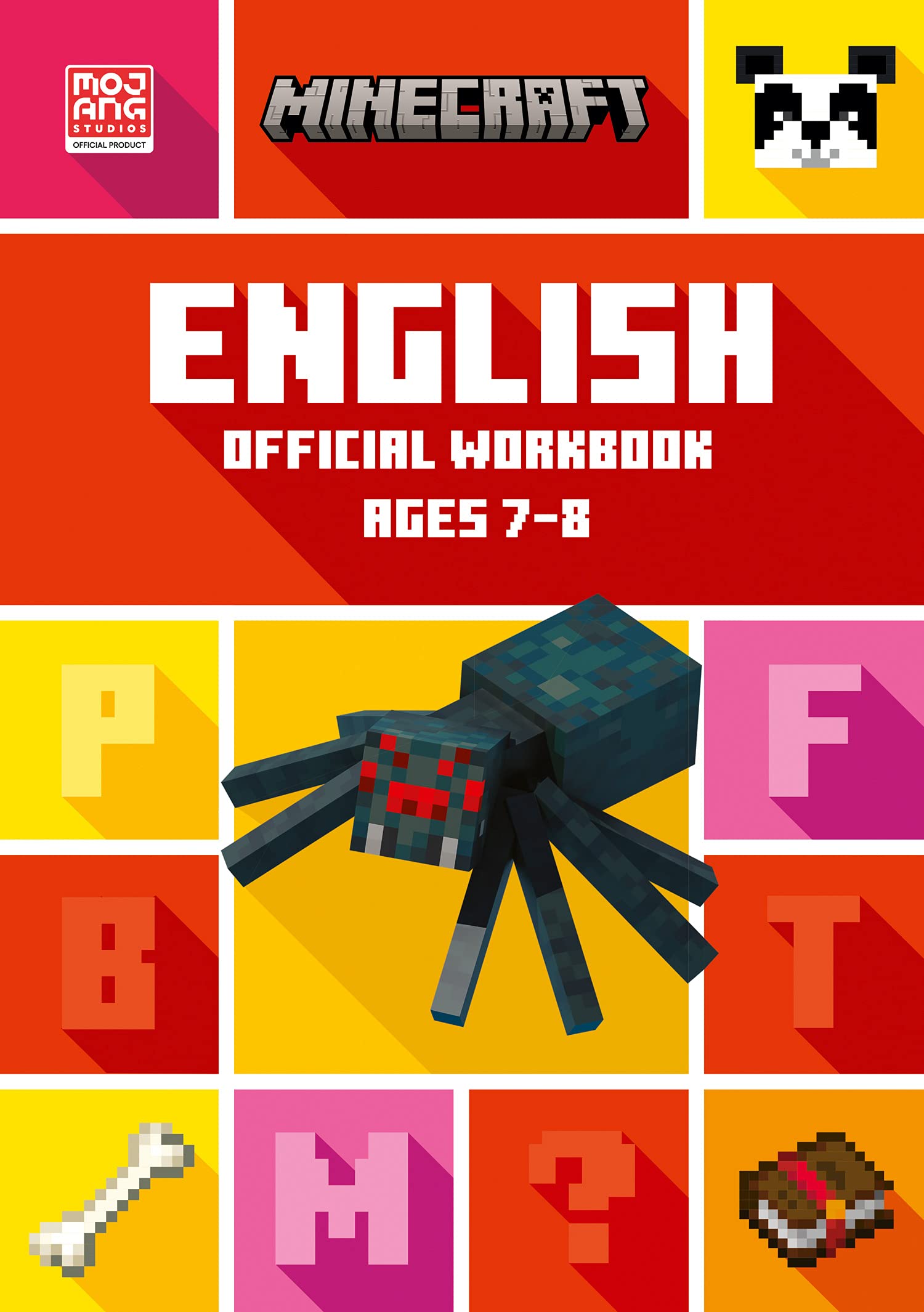 Collins Minecraft English Ages 7-8 Workbook - Year 3 English Skills