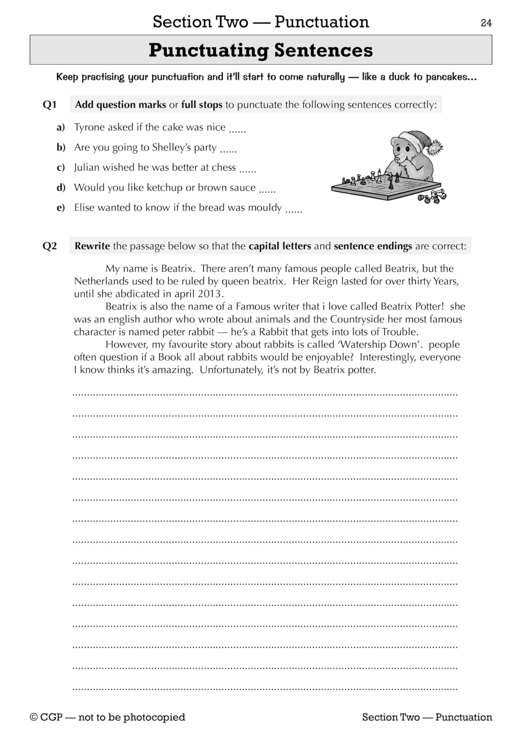 CGP Spelling, Punctuation and Grammar for KS3 - Workbook (with answers) | Paperback | Reading Age 11-14