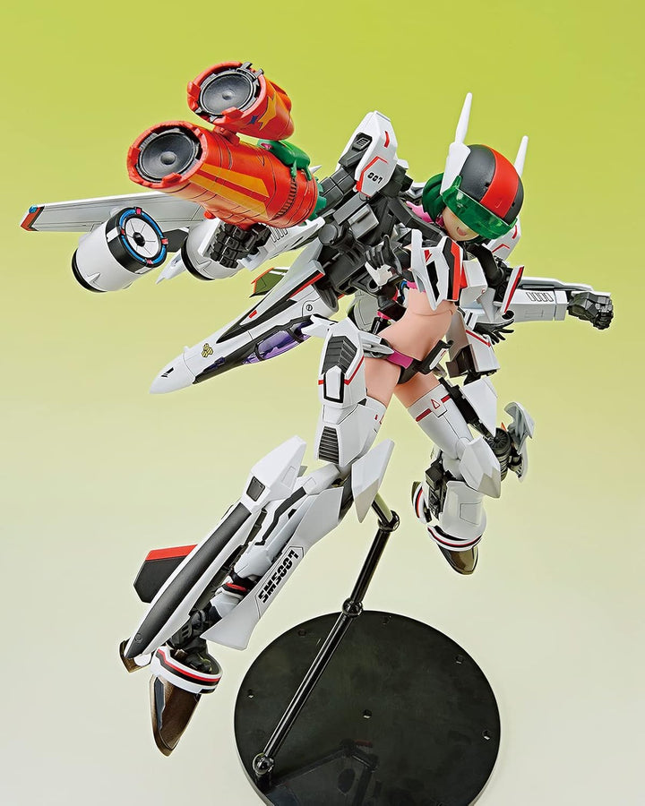 GOOD SMILE Aoshima - Macross F VF-25F Messiah Ranka Lee Plastic Model Kit - Anime Series Collectible for Ages 15+