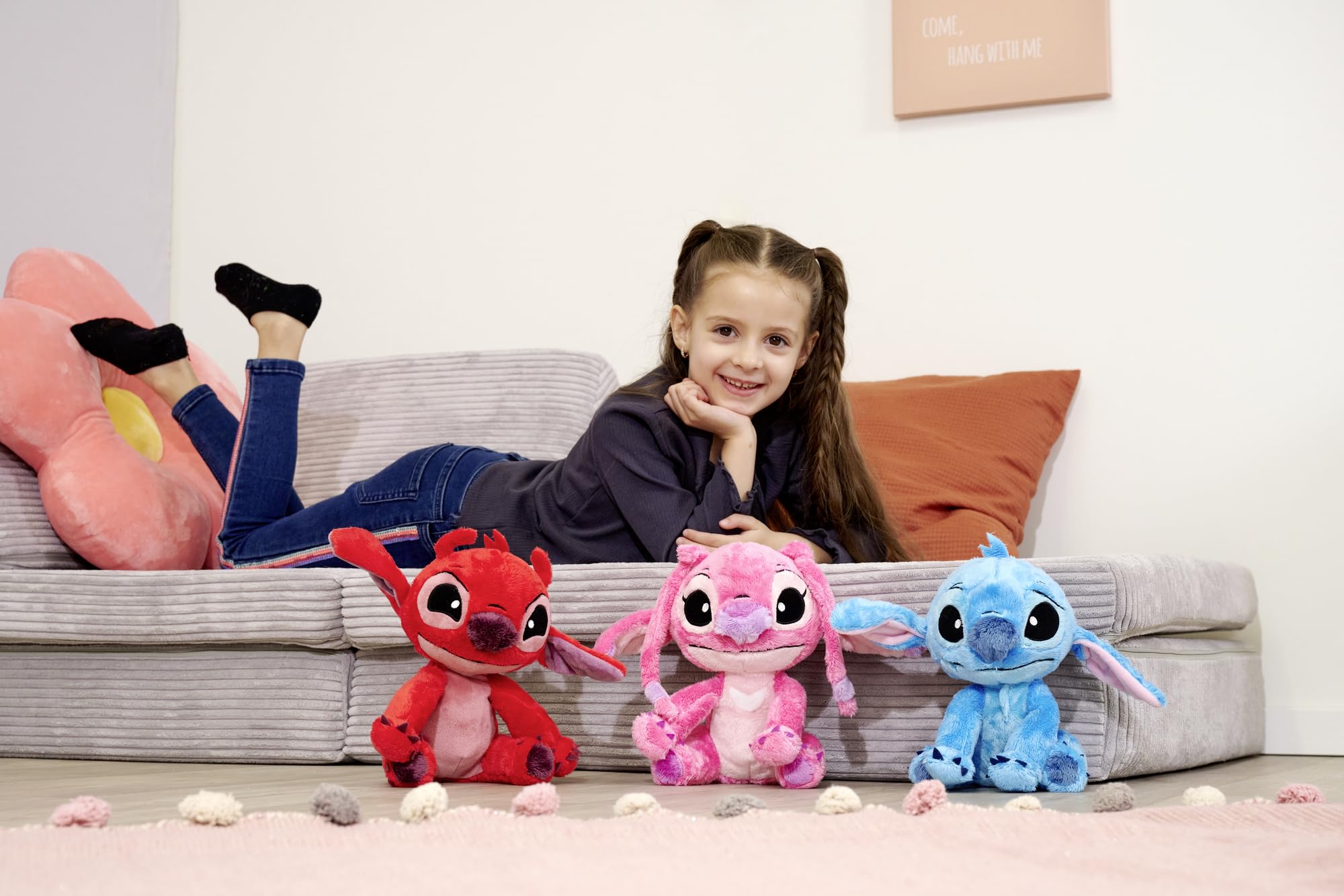 Simba Disney Stitch Plush Toy - 25cm Soft Toy for Unisex Children 5