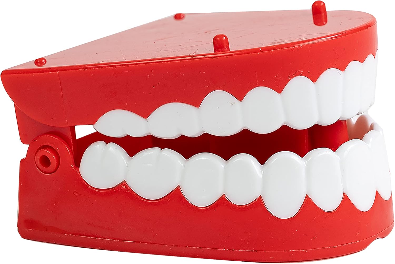Funtime Gifts 10622 Classic Clockwork Chattering Teeth - Wind-Up Fun for Kids 4