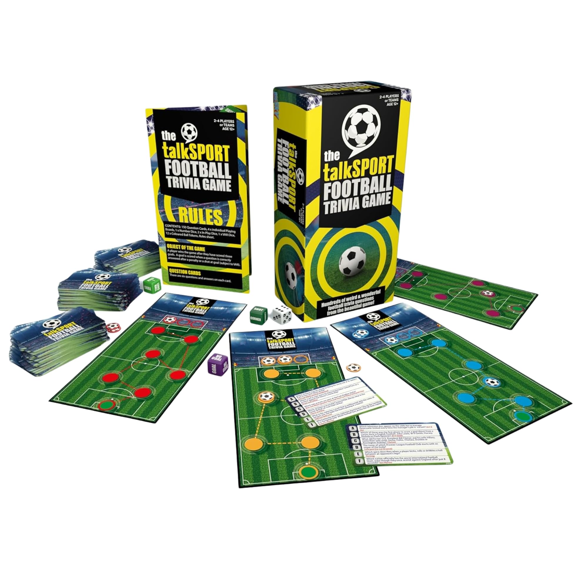 Big Sky Games The talkSport Ultimate Football Trivia Game - Party Board Game 5