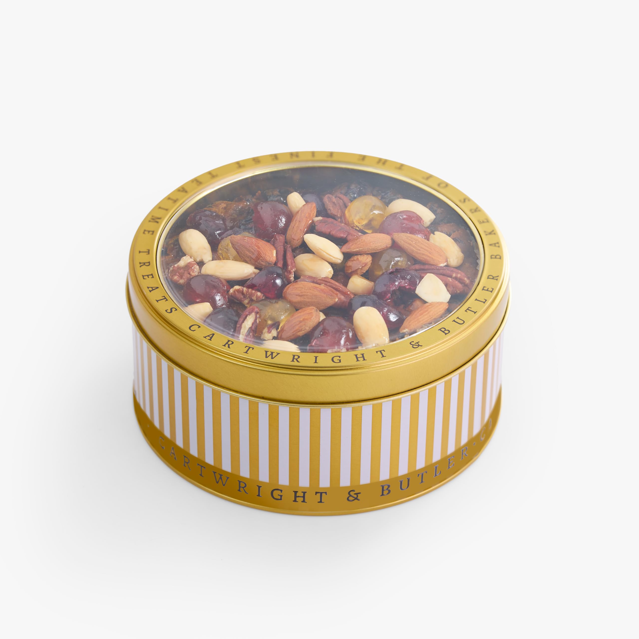 Cartwright & Butler - Decorated Jewel Fruit Cake in Round Tin 4