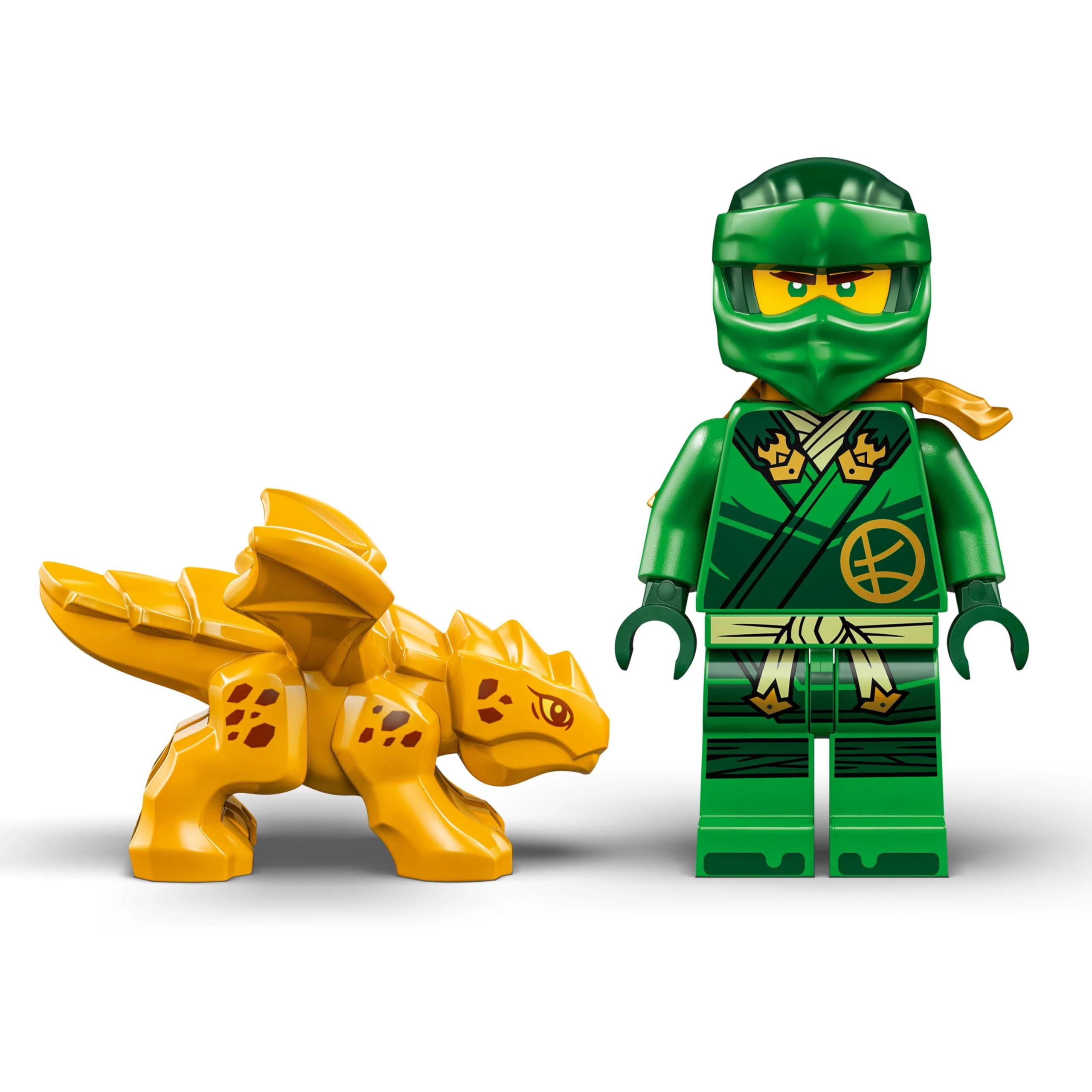LEGO NINJAGO Lloyd’s Green Forest Dragon 71829 Building Set | Ages 6+ | Includes 2 Minifigures 4