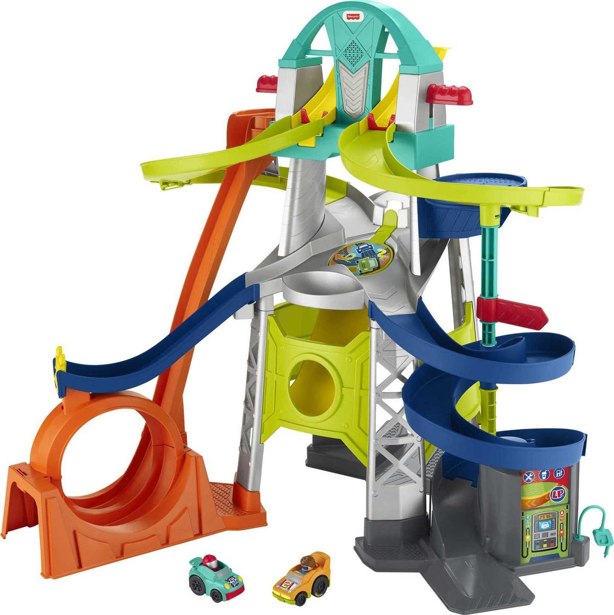 Circuit de lancement et de boucle Fisher-Price Little People