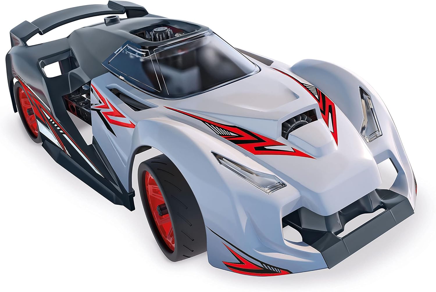 Clementoni Science Museum Mechanics Hypercar Kit - Educational Building Set for Kids 8+ 5