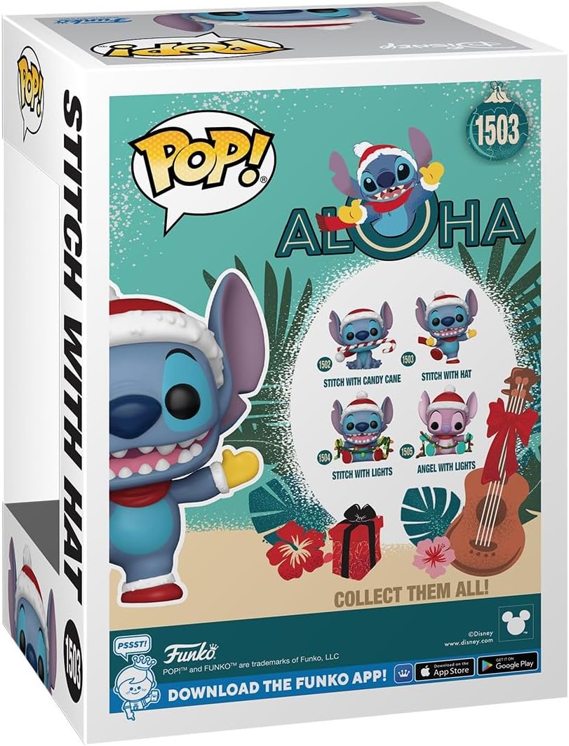 Funko Pop! Disney Lilo and Stitch - Stitch Holiday Vinyl Figure (80037)