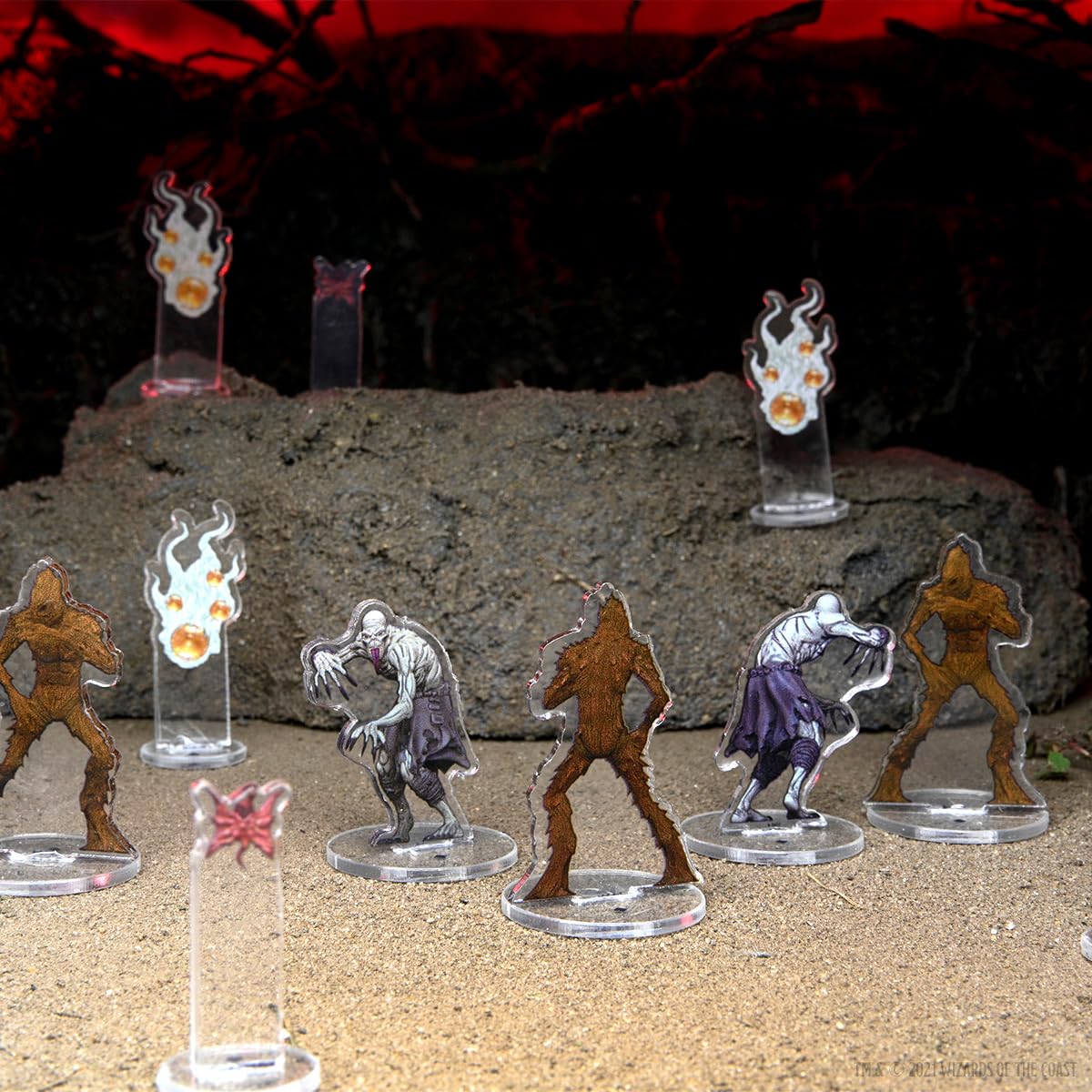 WizKids D&D Icons of the Realms Essentials 2D Miniatures - Monster Pack #1 | Cardboard | Unisex Adult 7