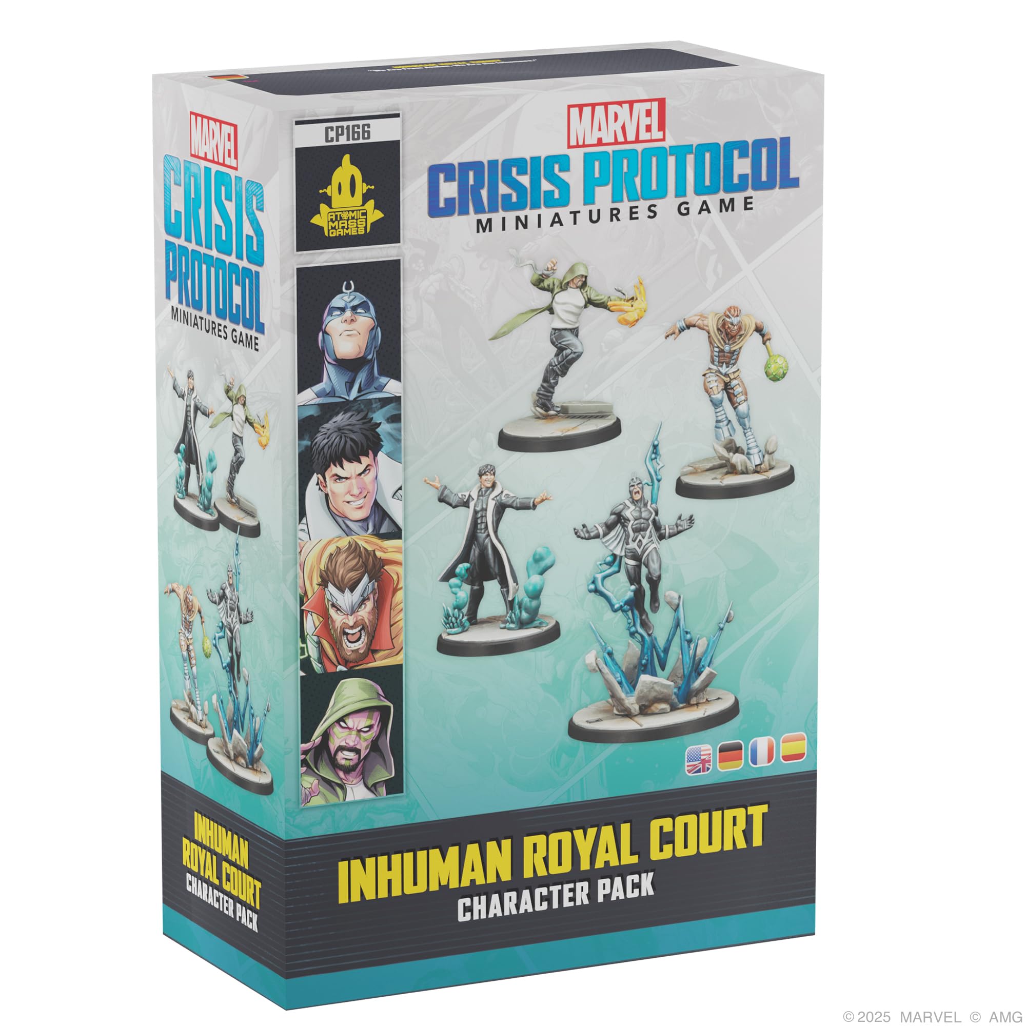 Atomic Mass Games Marvel Crisis Protocol Inhuman Royal Court Miniature Set