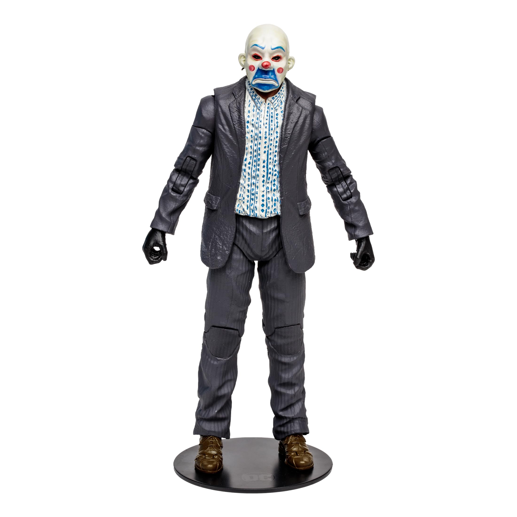 McFarlane DC Multiverse The Joker (Bank Robber) Action Figure | 7in Scale | The Dark Knight 3