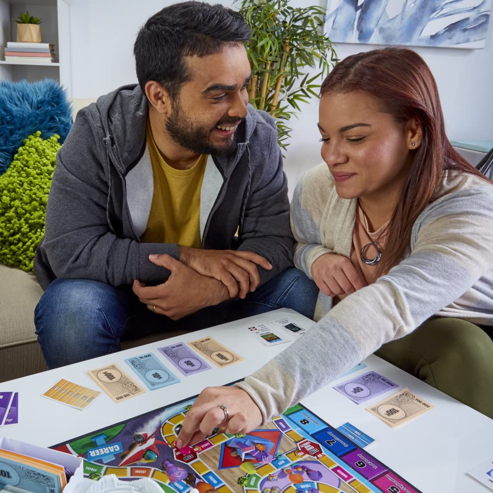 Hasbro Gaming The Game of Life Family Board Game for 2-4 Players Ages 8+ 9