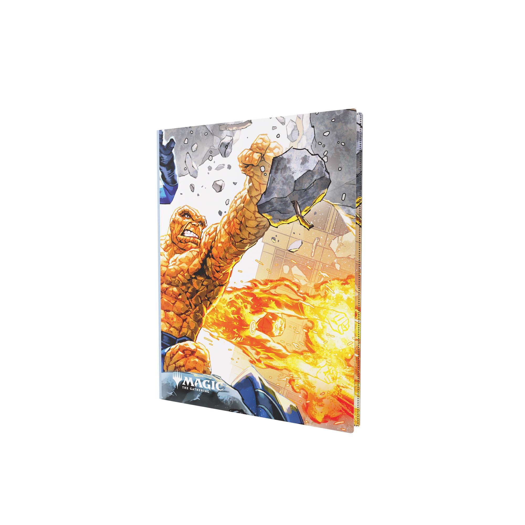 Gamegenic Casual Album 18-Pocket - Holds 360 Cards | Side-Loading Pockets | Marvel Fantastic Four Design