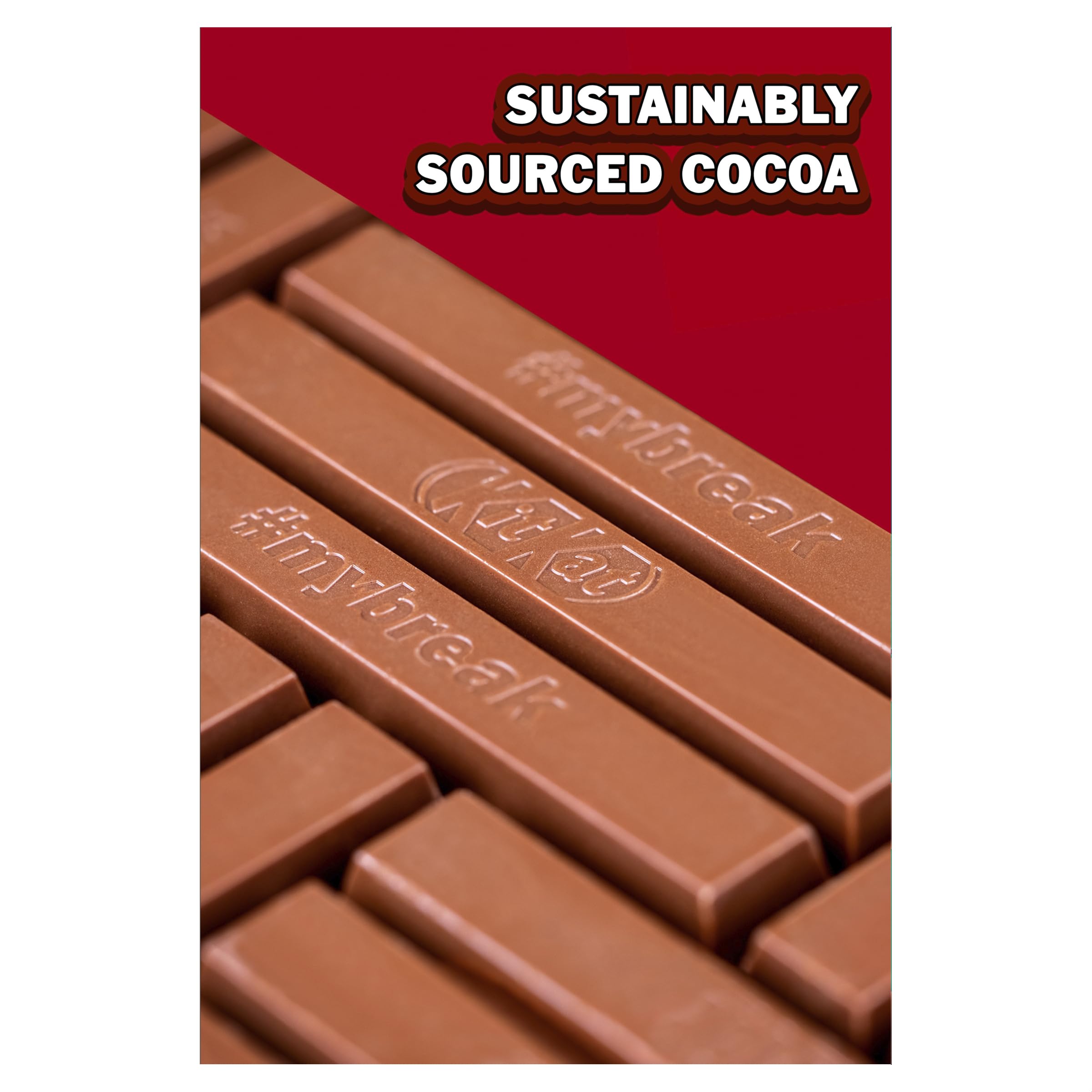 KitKat 4 Finger Milk Chocolate Bar Bumper Multipack, 8 x 41.5 g 13