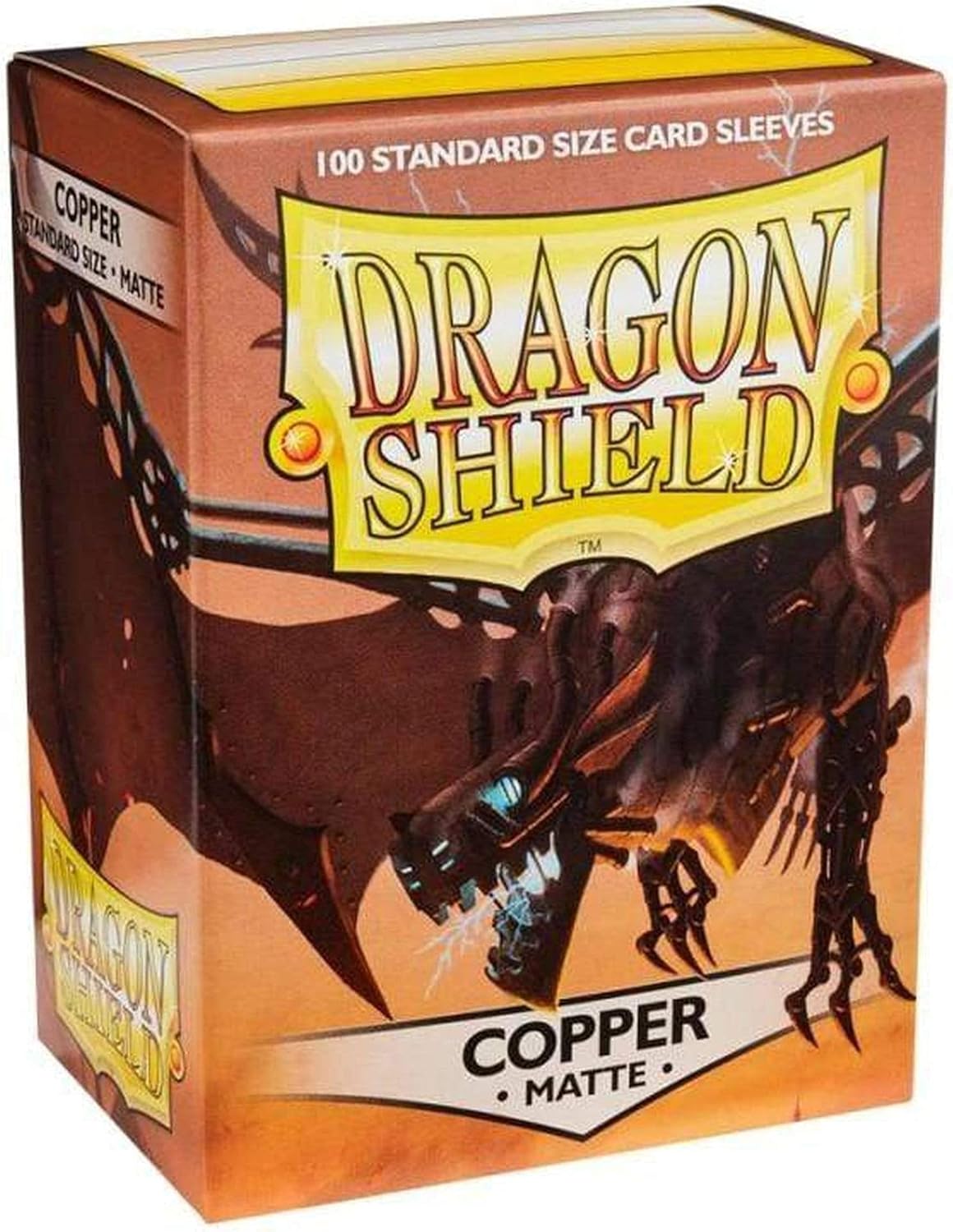 Dragon Shield Matte Copper Standard Card Sleeves (ART11016) 8