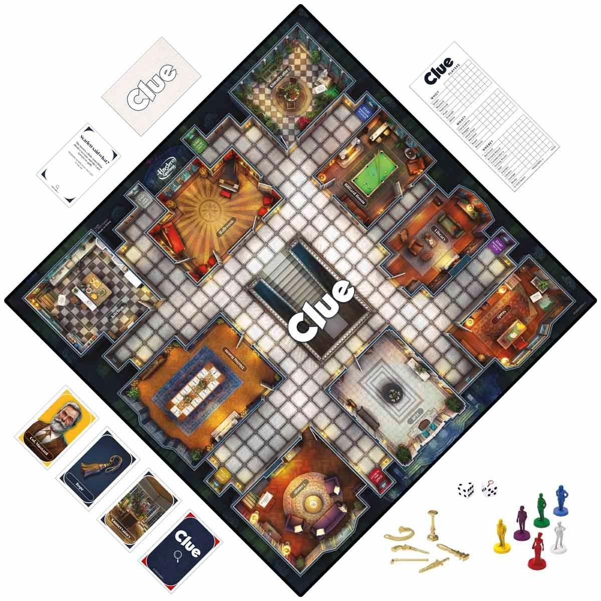 Hasbro Gaming Cluedo Reimagined Edition Detective Board Game for 2-6 Players, Ages 8+ 3