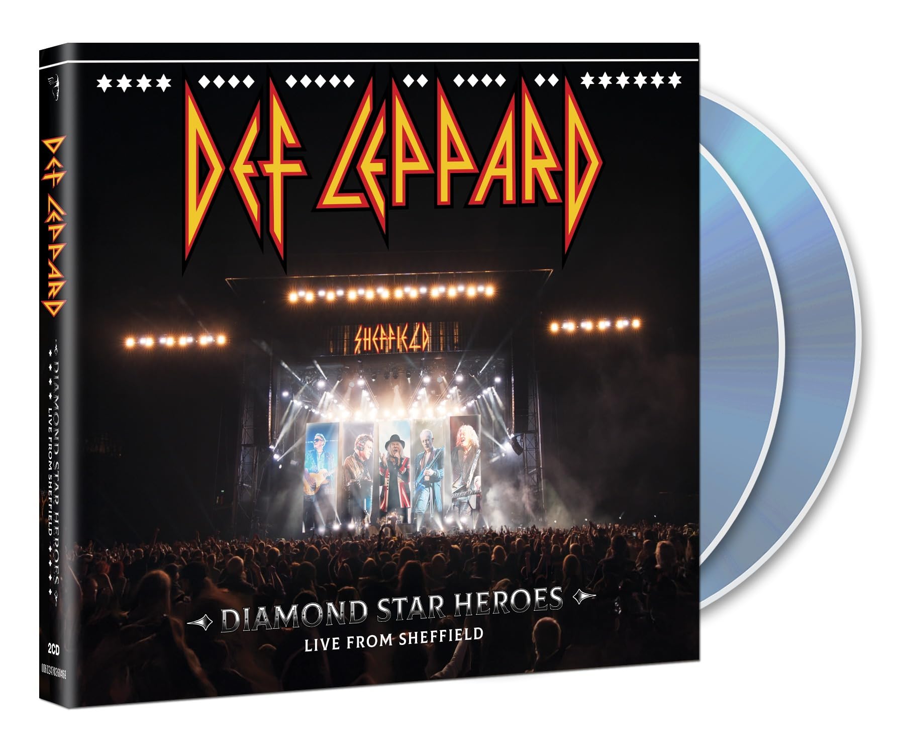 Def Leppard - Diamond Star Heroes Live From Sheffield [Audio CD] 3