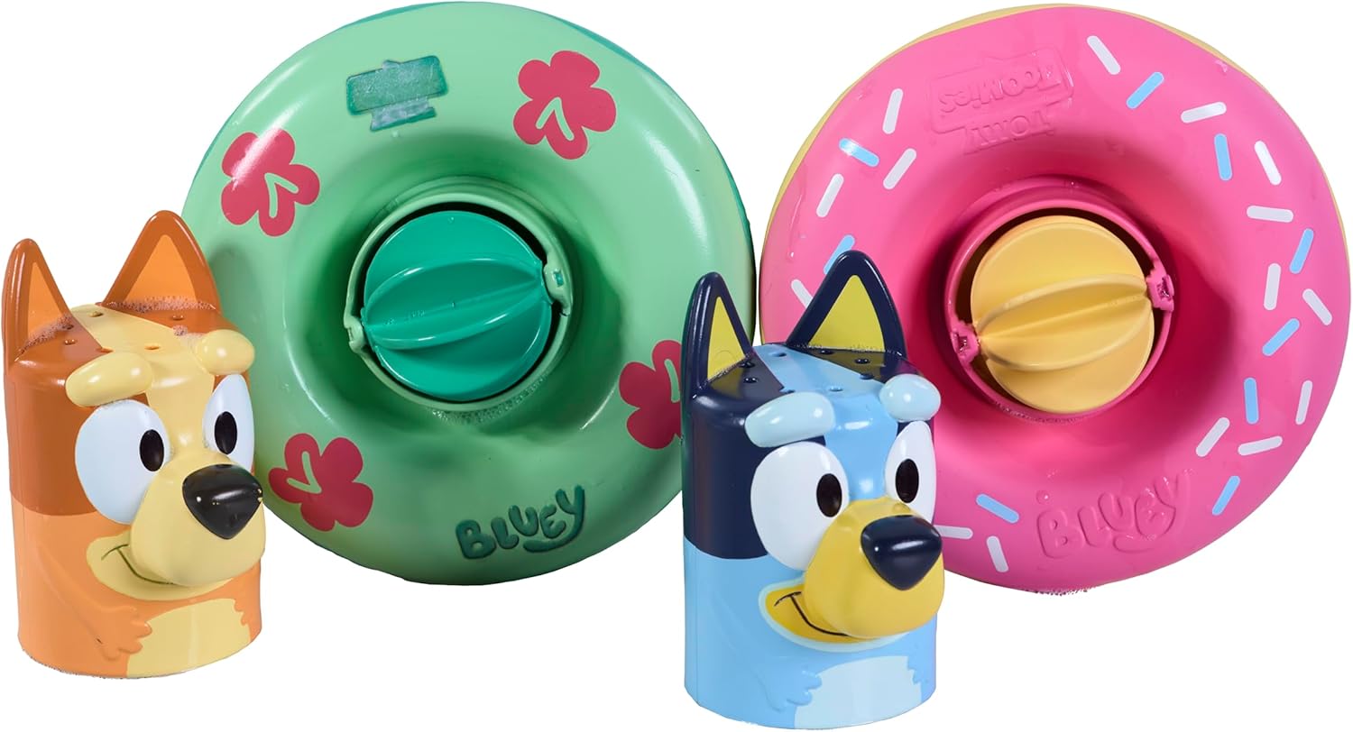 TOMY Toomies Bluey Splash and Float Bath Toy - Pourer Cup with Water Wheel for 18 Months+ 4