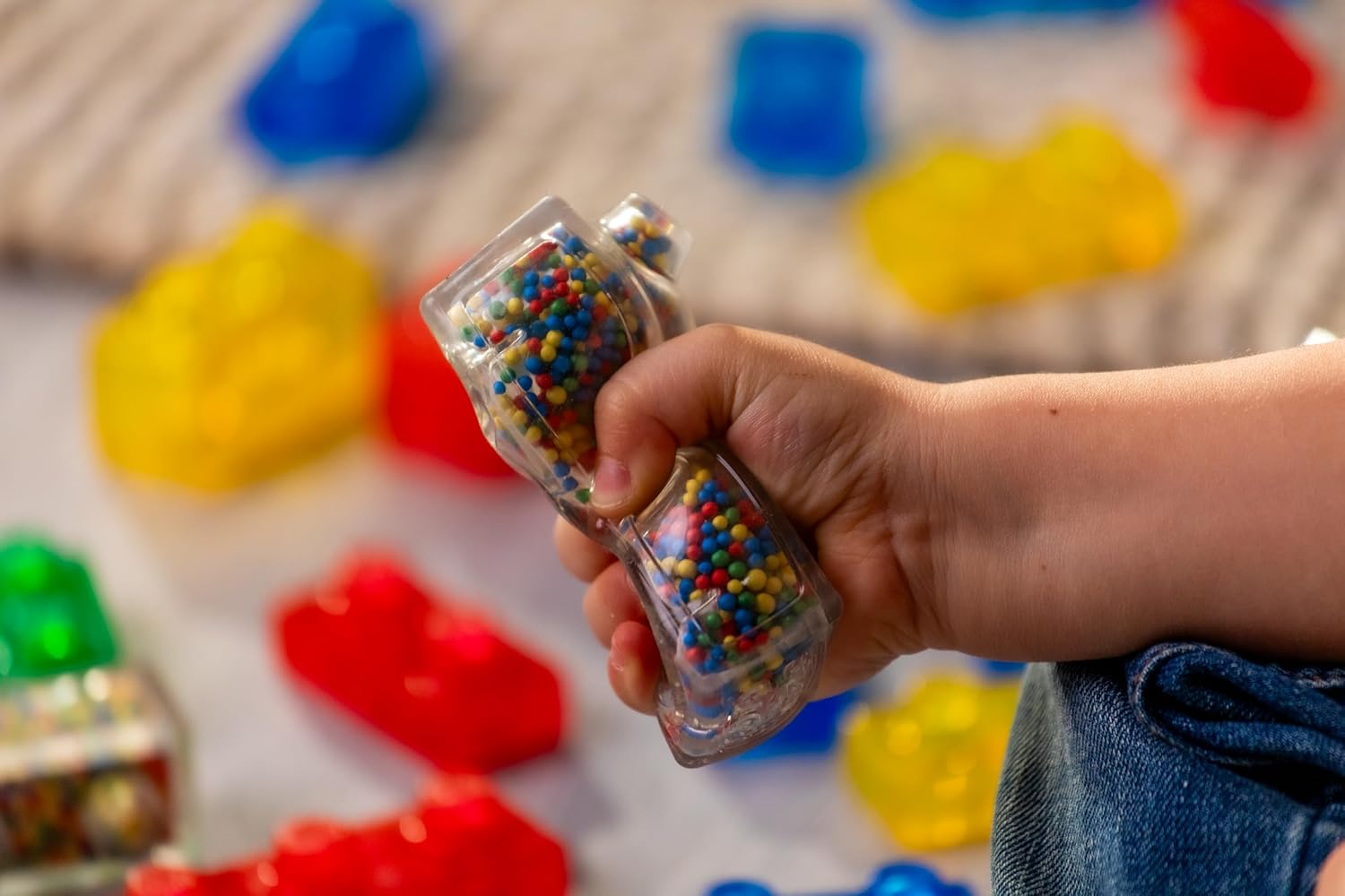 Jelly Blox Storage Case - Squishy Building Set for Toddlers 2+ 6
