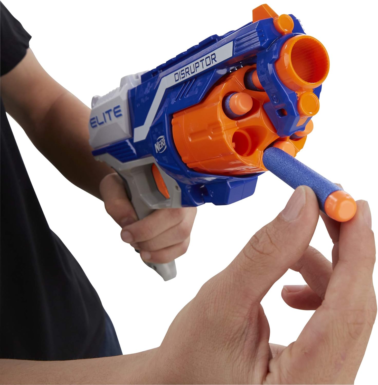 Nerf N-Strike Elite Disruptor - 6-Dart Rotating Drum Blaster for Fast-Paced Action 4