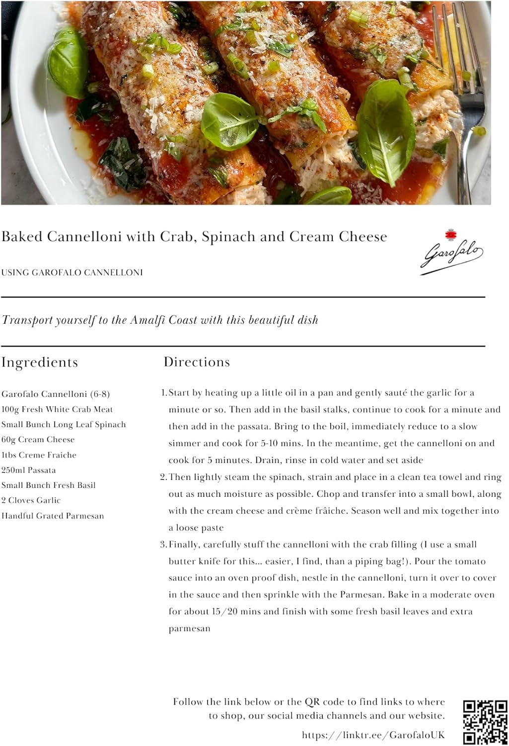 Garofalo Cannelloni Trockennudeln, 250 g 6