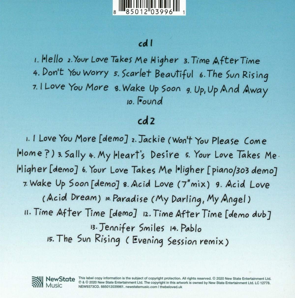 The Beloved - Happiness [Special Edition CD]