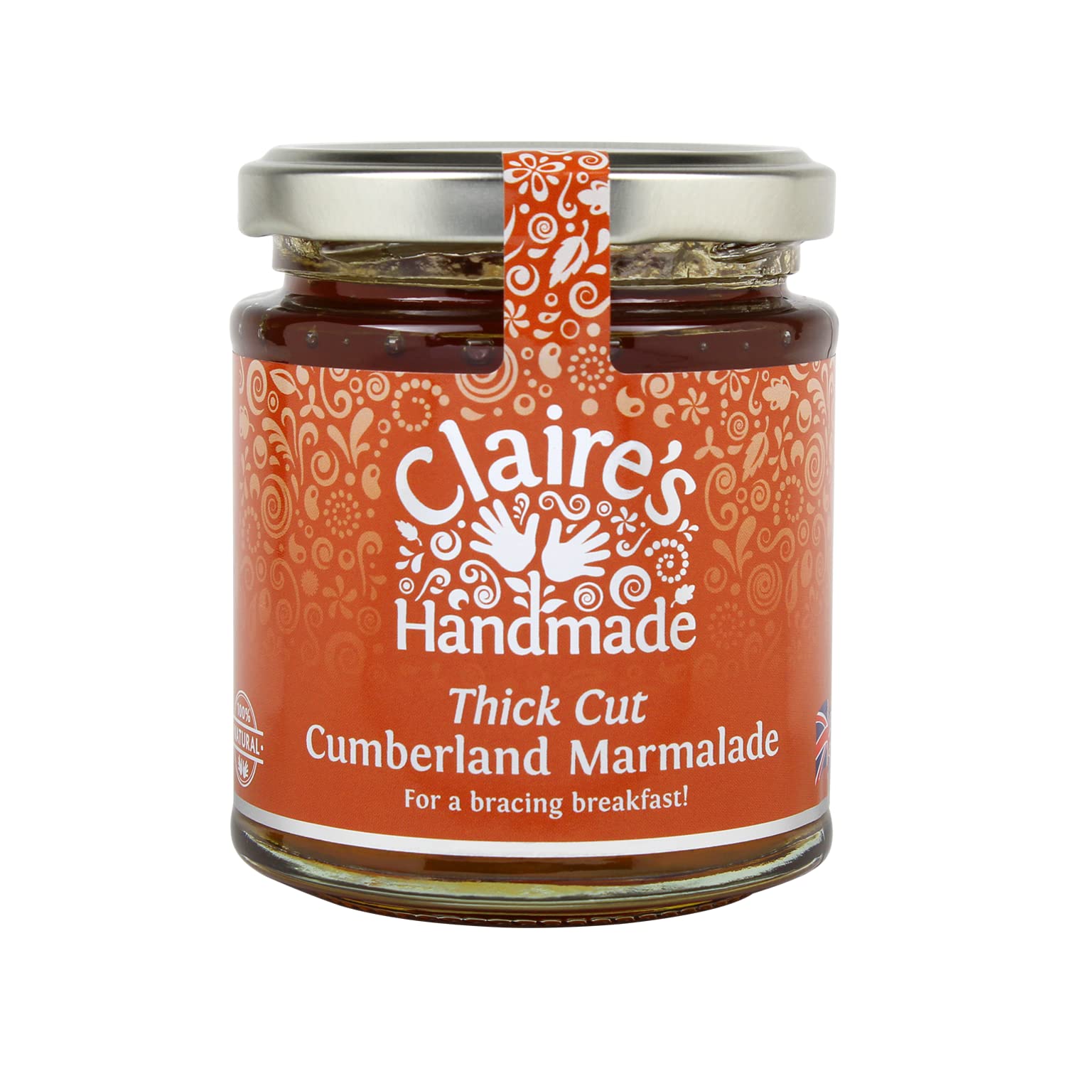 Claire's Handmade Thick Cut Cumberland Marmalade - Bitter Orange & Dark Brown Sugar | 227g 1