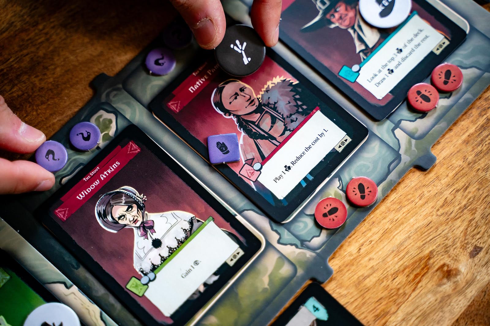 Capstone Games Pagan: The Fate of Roanoke - Asymmetrical 2-Player Card Game 2