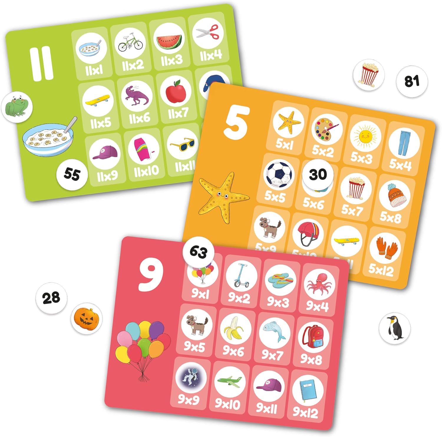 Galt Times Tables Game for Kids - Educational Board Game for Ages 7+