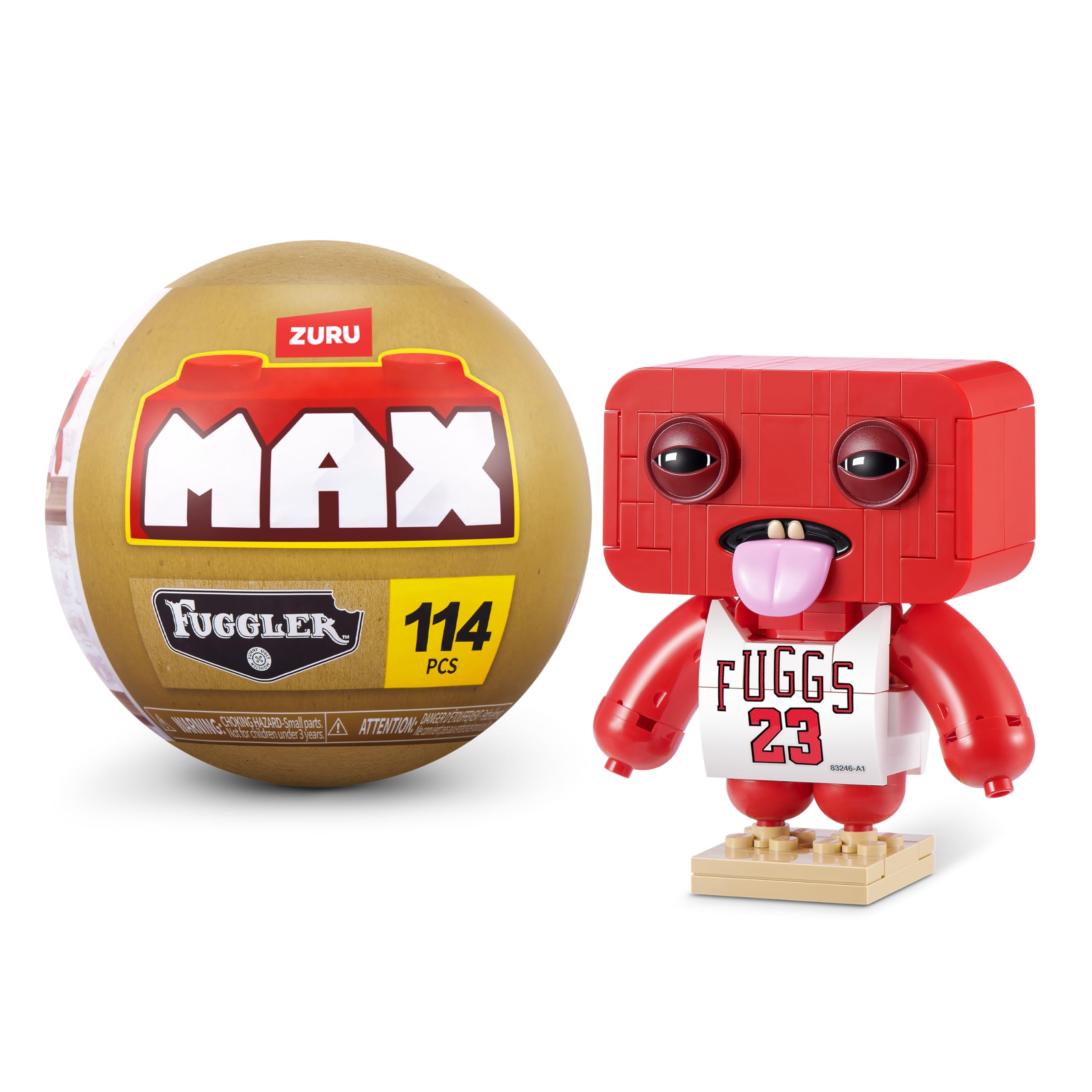 Max Build More Fuggler Stars - Collectible Building Bricks | 182 Bricks per Capsule | Ages 8+ 1
