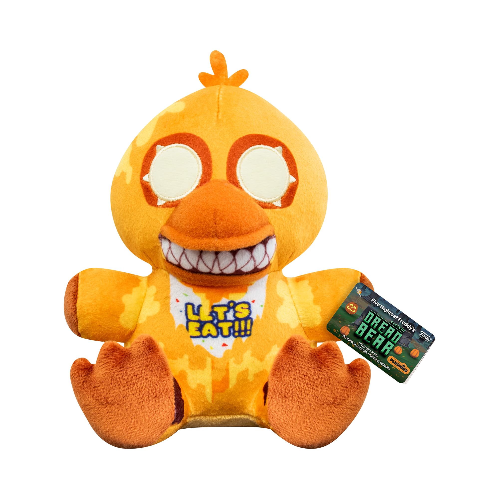 Funko Plush: Five Nights at Freddy's Dreadbear - Jack-O-Chica - 17cm Collectible Stuffed Toy