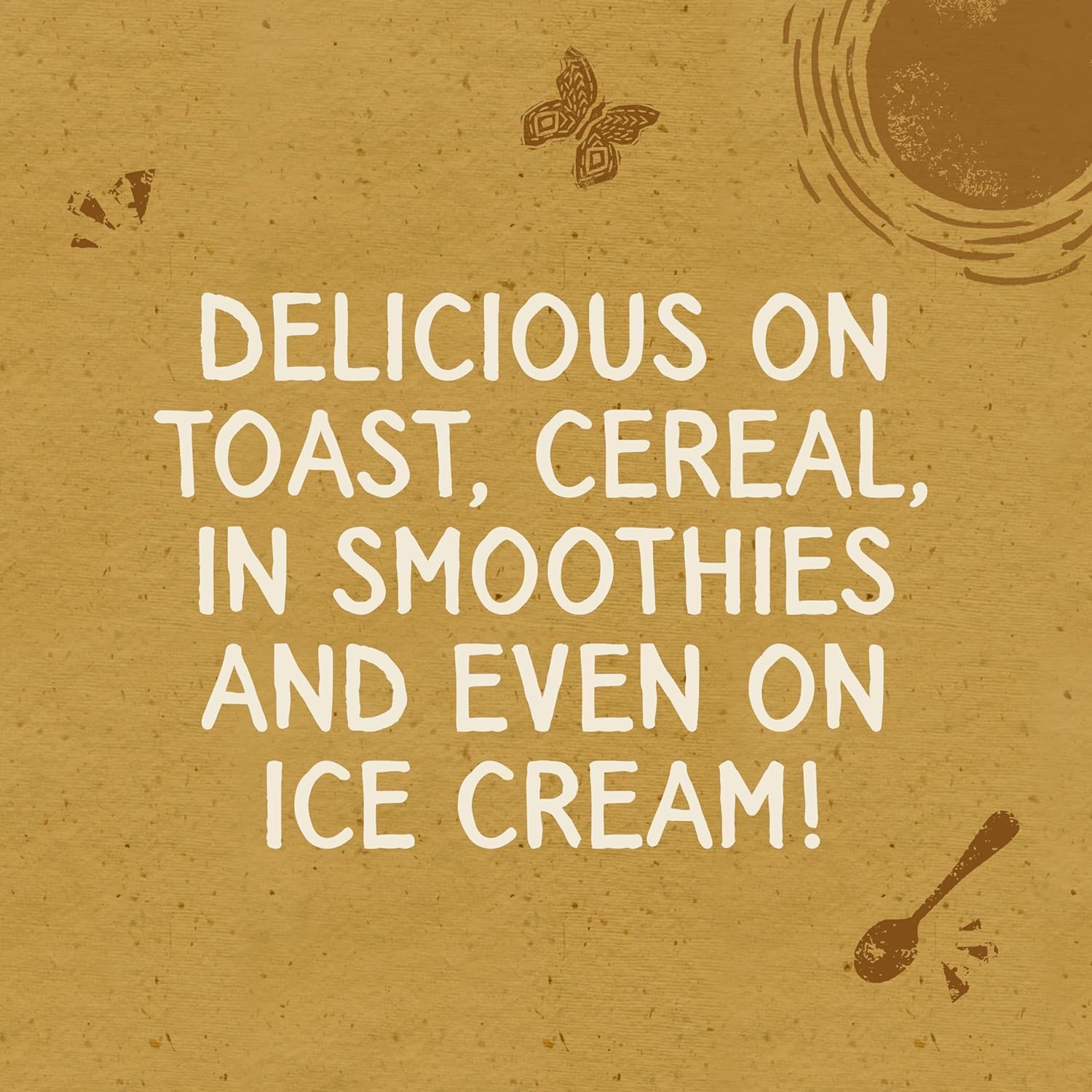 Whole Earth Drizzler Golden Roasted Peanut Butter - Super Smooth Squeezy Runny Nut Spread 6 x 320g 8