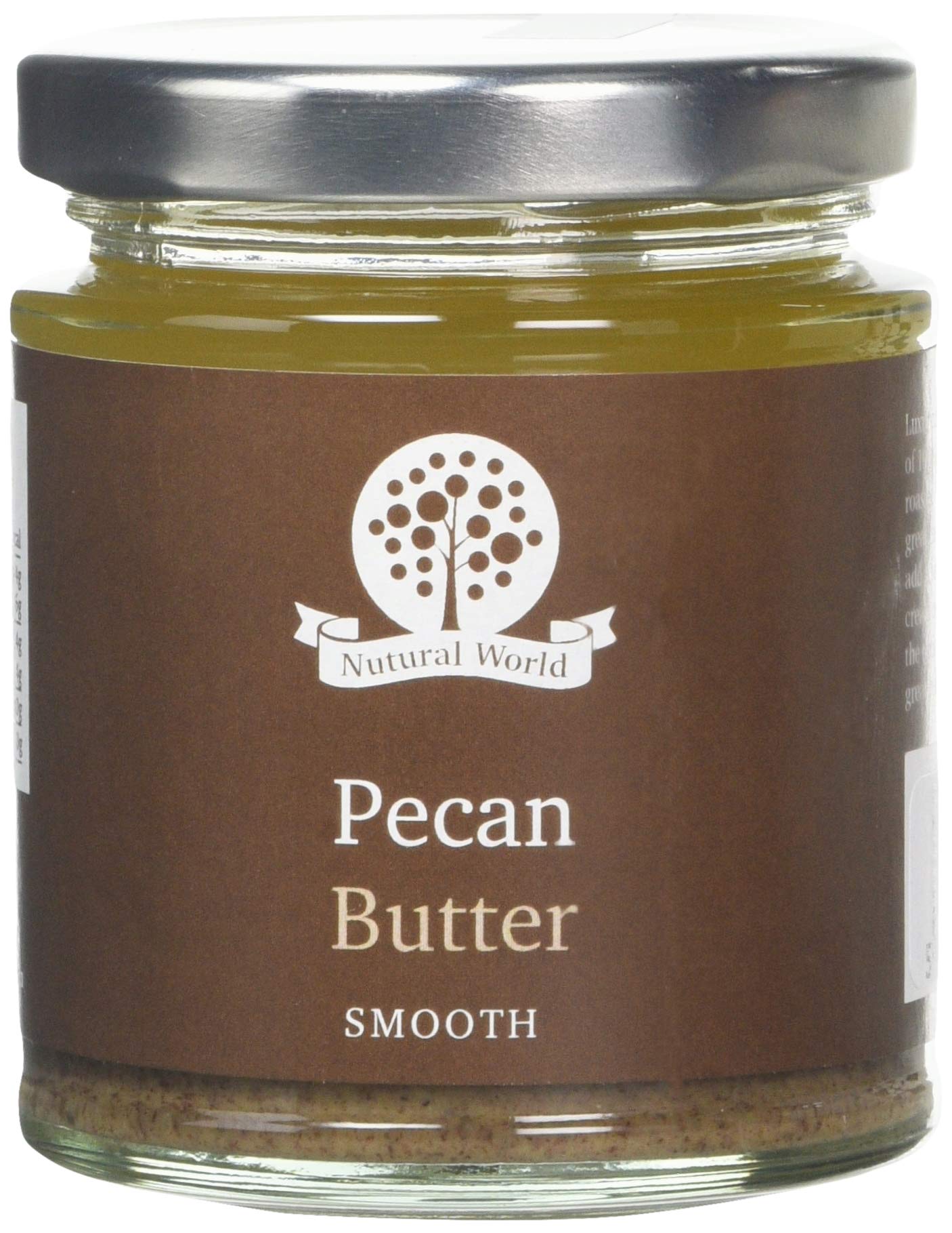 Nutural World - Smooth Pecan Nut Butter (170g) - 100% Pure Single Ingredient 3