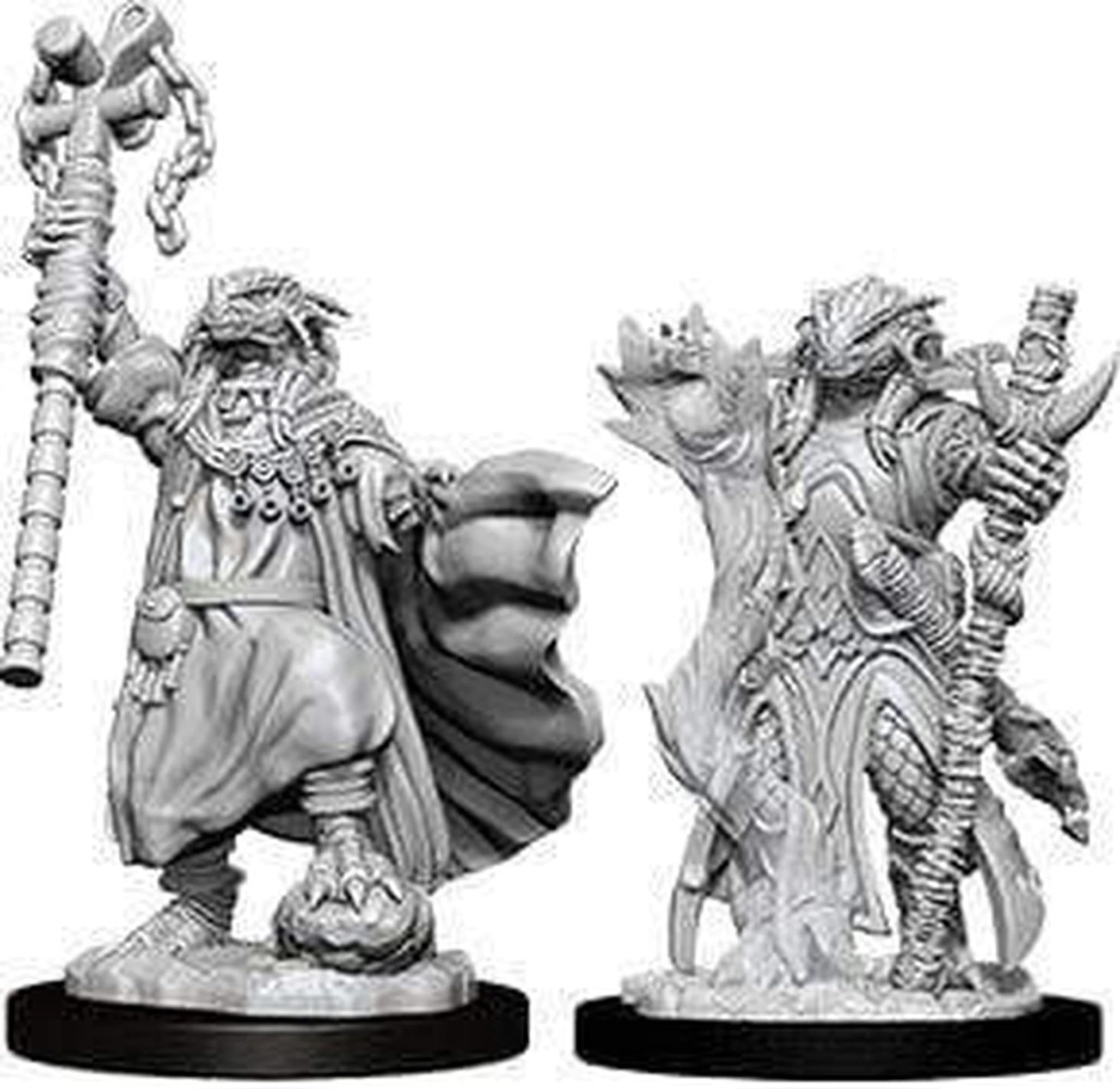 WizKids Dungeons & Dragons Nolzur's Marvelous Unpainted Miniatures - Female Dragonborn Sorcerer [Plastic] 1