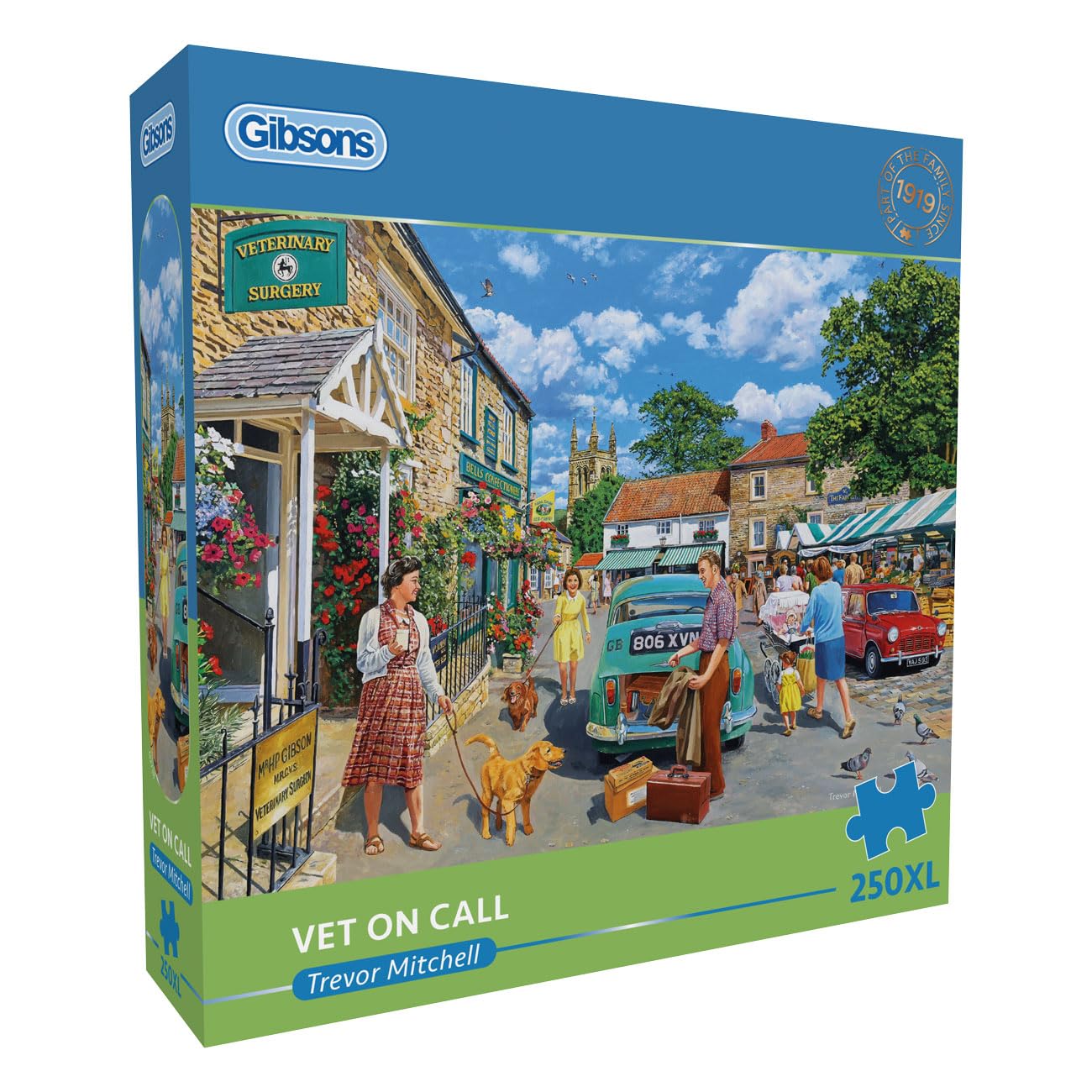 Gibsons Vet on Call Jigsaw Puzzle - 250 XL Pieces by Trevor Mitchell | Includes Poster 1