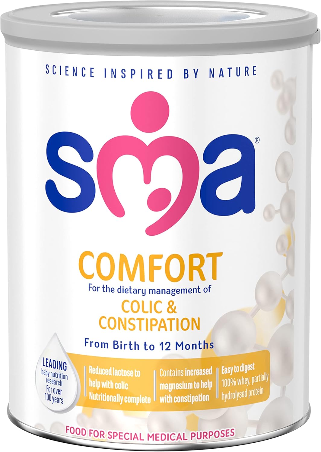 SMA Comfort Baby Milk Powder Formula, 800g - For Colic and Constipation Relief