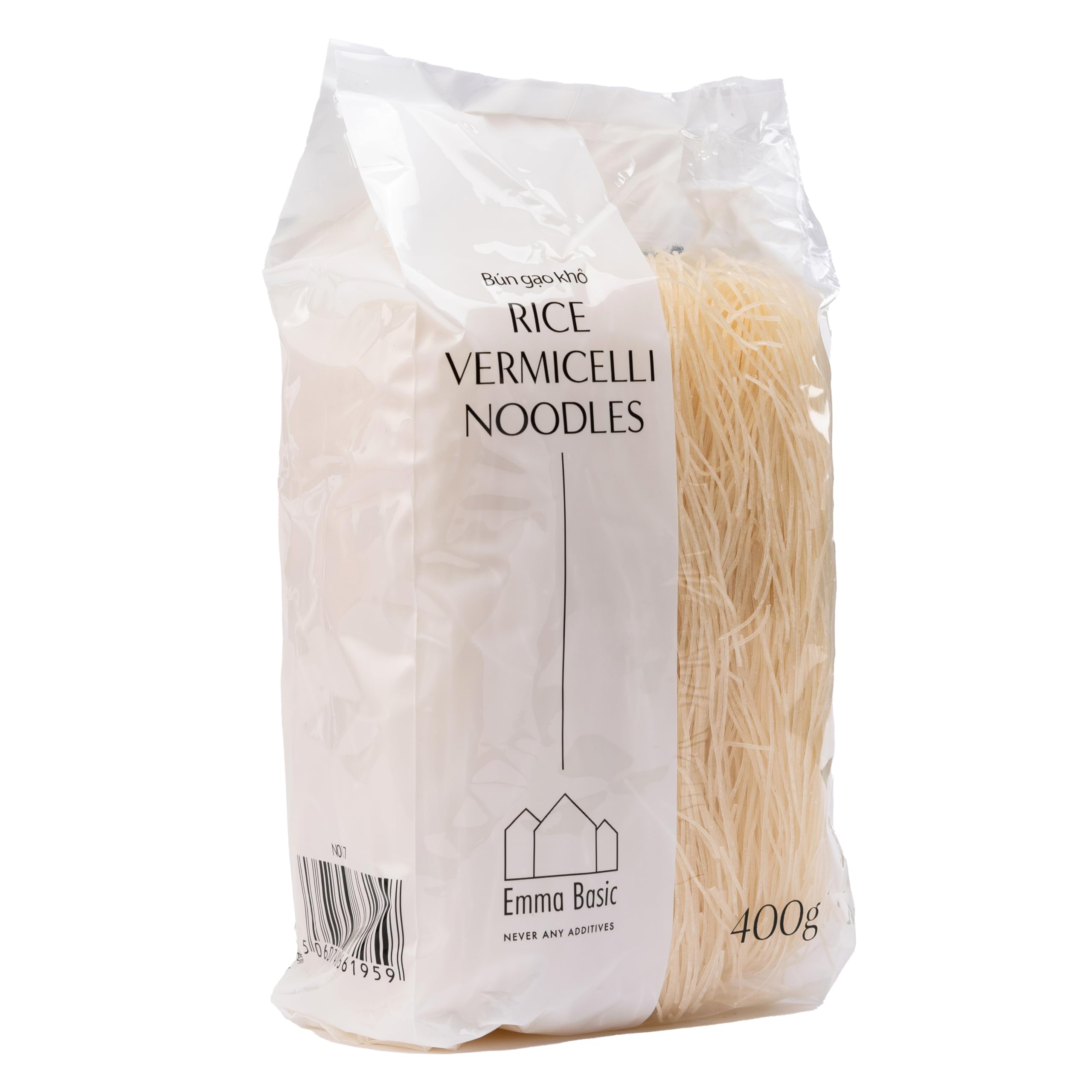 Emma Basic - Rice Vermicelli Noodles 400g | Gluten Free | Pad Thai, Pho, Stir Fry, Summer Rolls