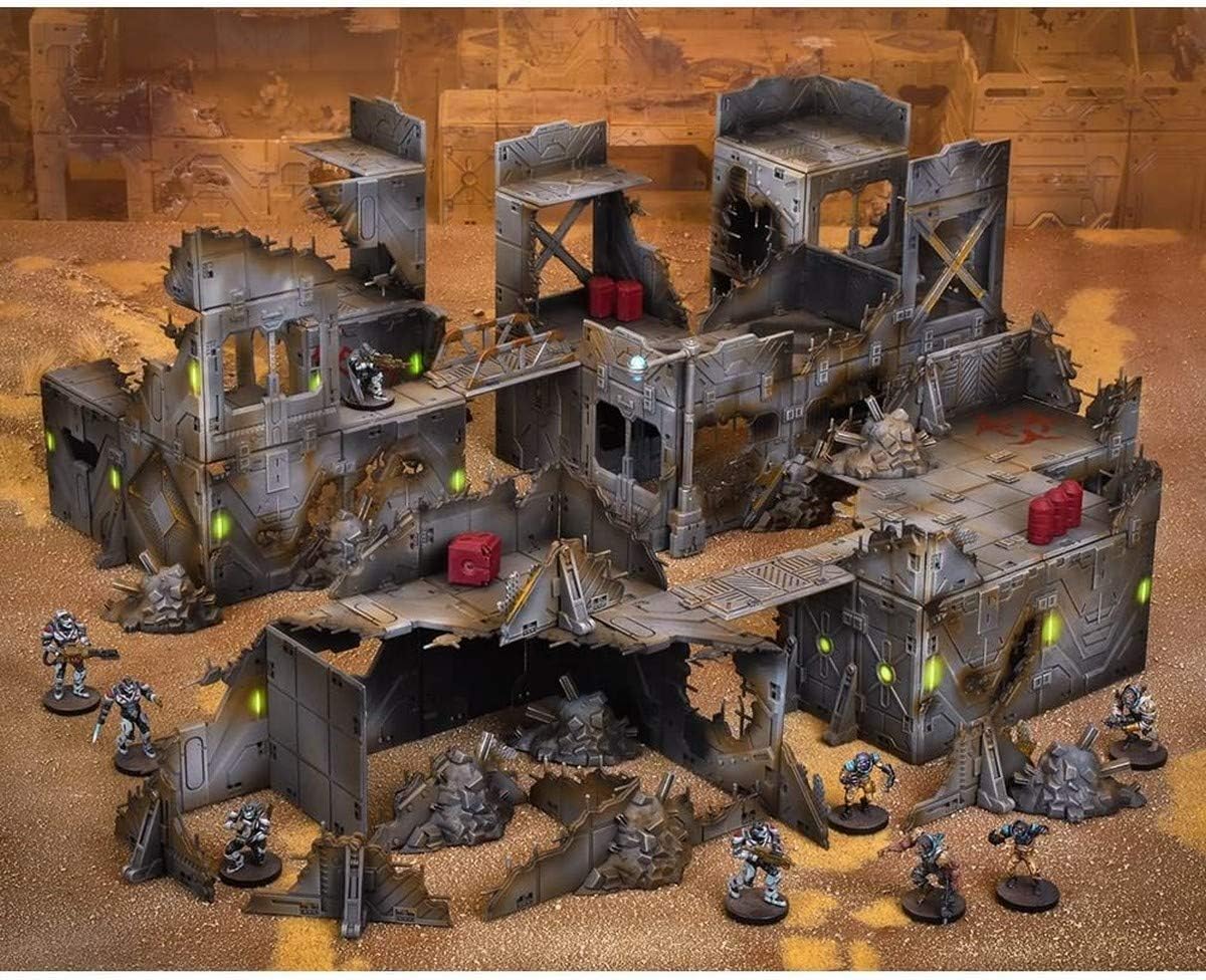 Mantic Games TerrainCrate Ruined City Modular Scenery Building Set