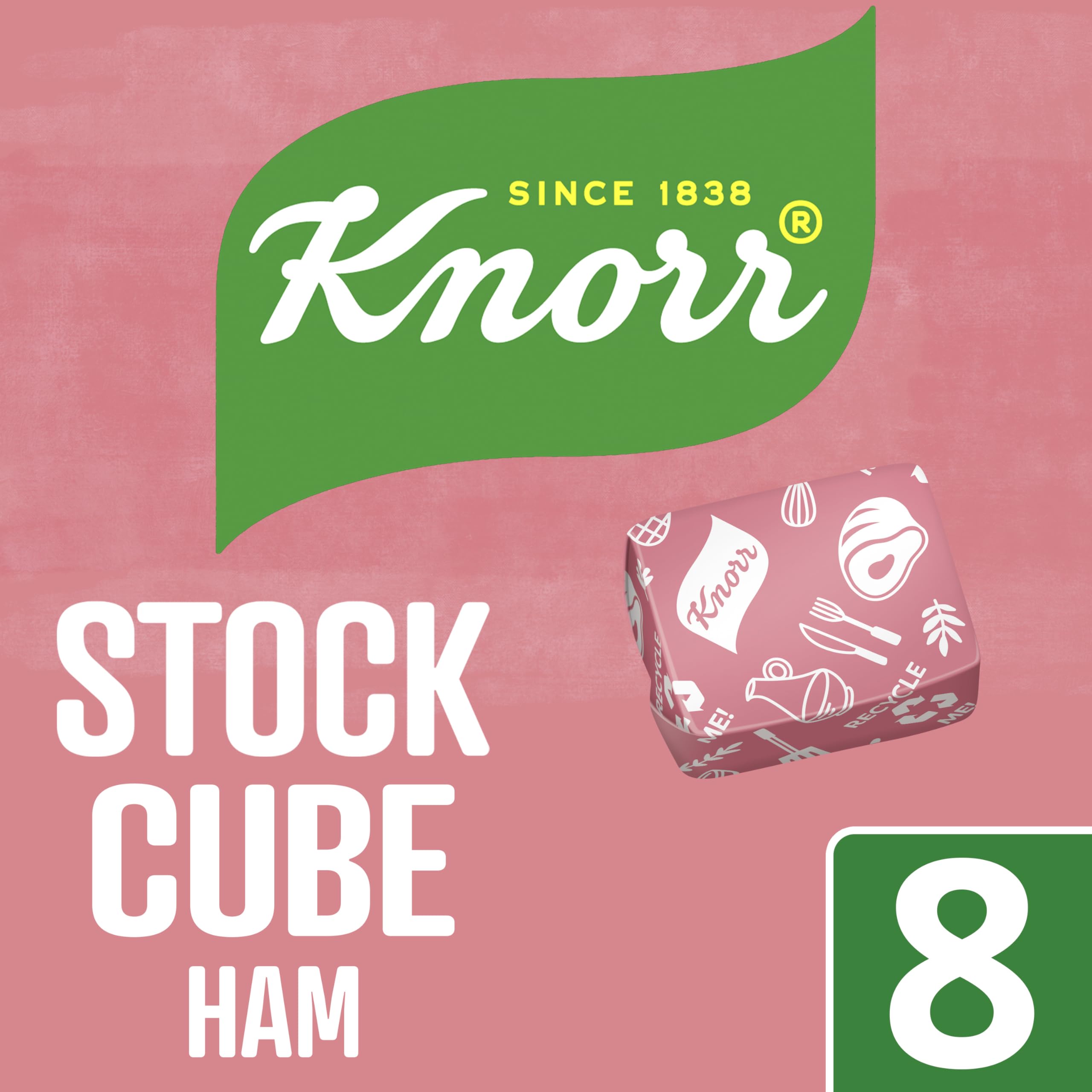 Knorr Ham Stock Cubes, 8 x 10g