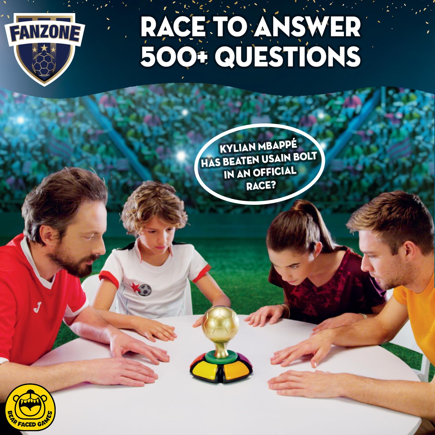 Fanzone Football Trivia Board Game with 500 Questions 5