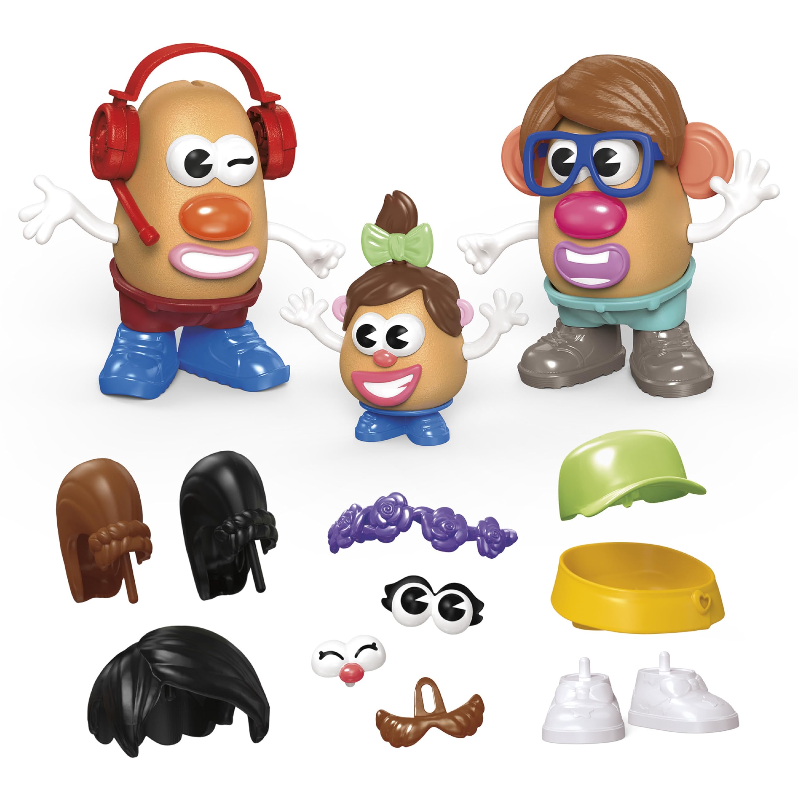 Playskool Potato Head Create Your Potato Head Family Toy Set - 44-Piece Mix & Mash Playset for Toddlers 2+