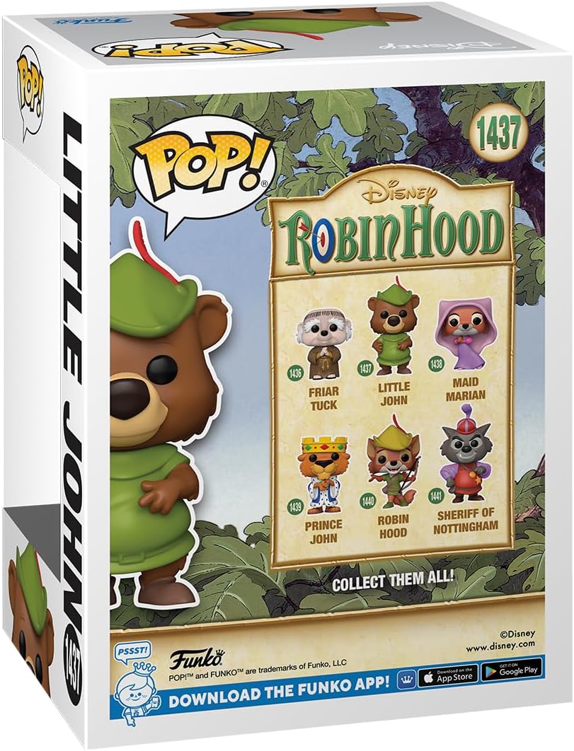 Funko Pop! Disney Robin Hood - Little John Collectible Vinyl Figure (75911)