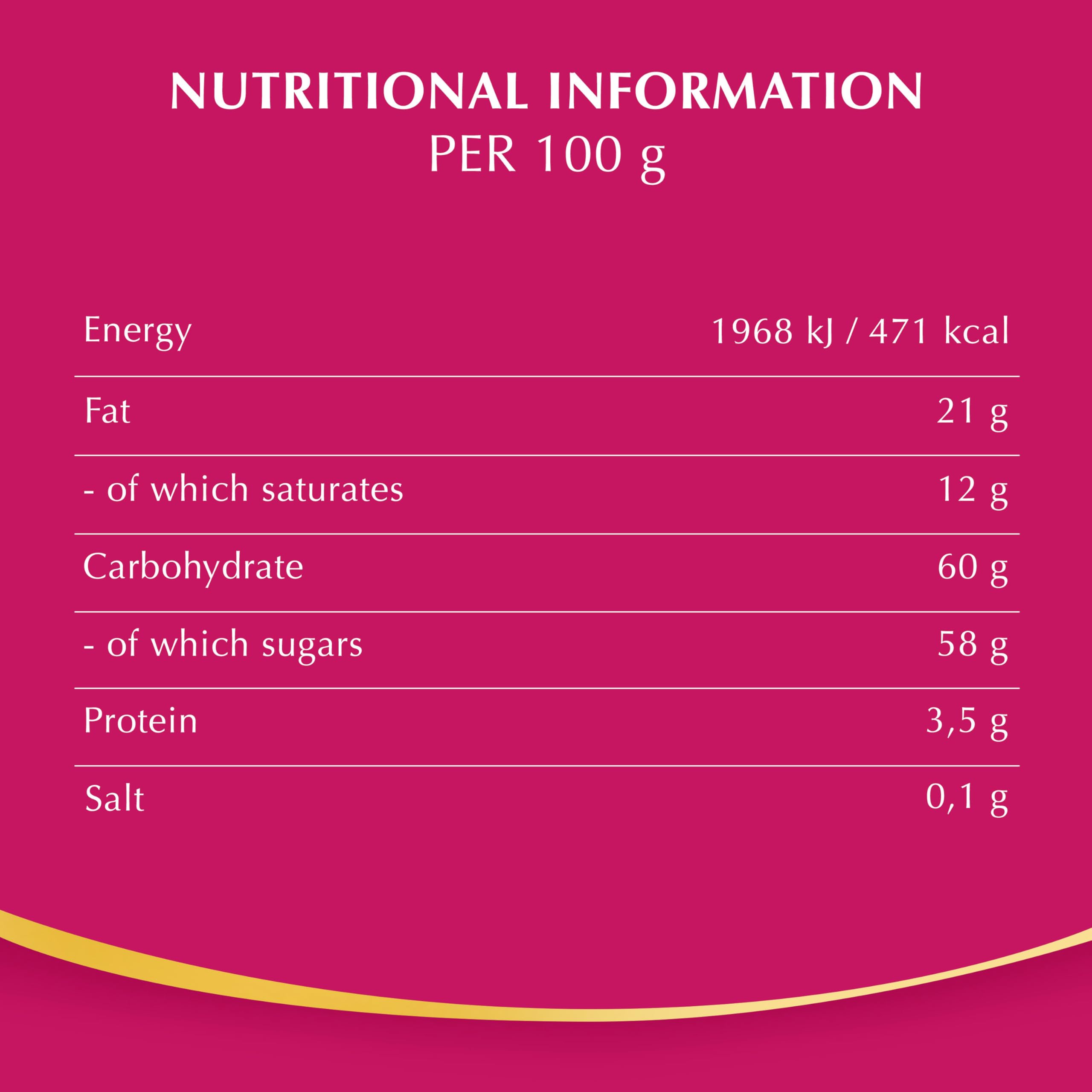 Lindt Fruit Sensation Himbeere und Cranberry Zartbitterschokolade Beutel 150g