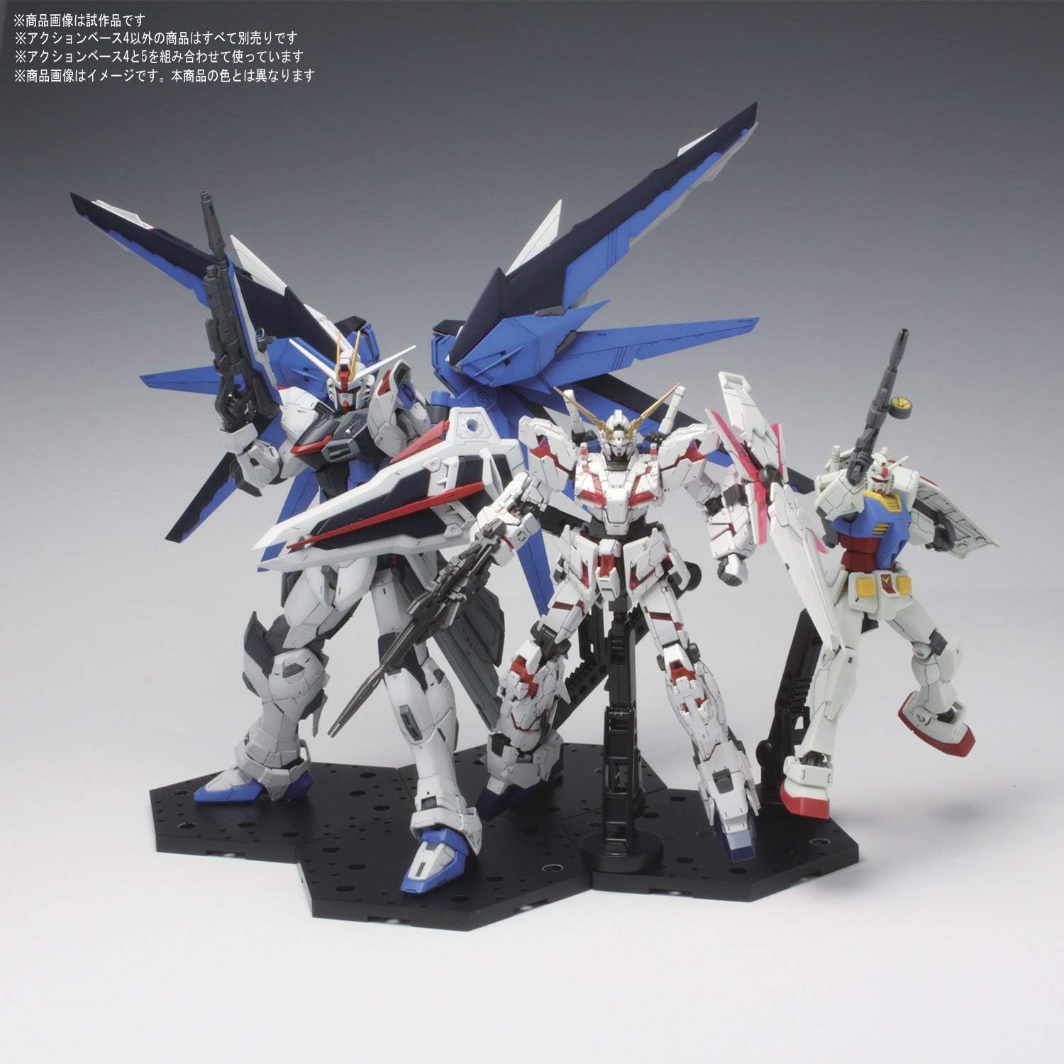BANDAI Hobby - Clear Action Base 5 for Gundam Model Display 16