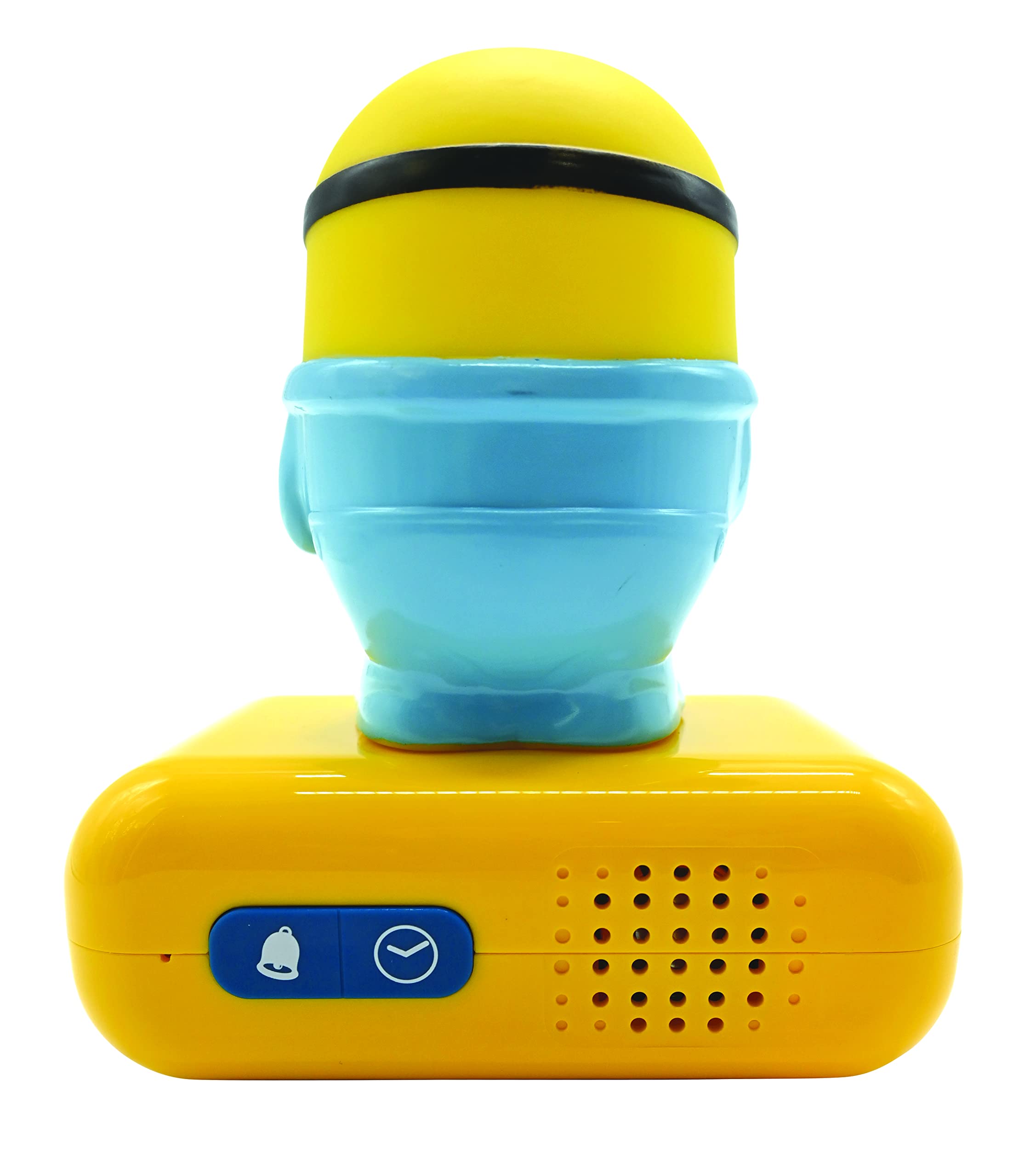 Lexibook Minions Digitaler Wecker mit Nachtlicht – Bob-Leuchtfunktion, Schlummerfunktion und Soundeffekte 4