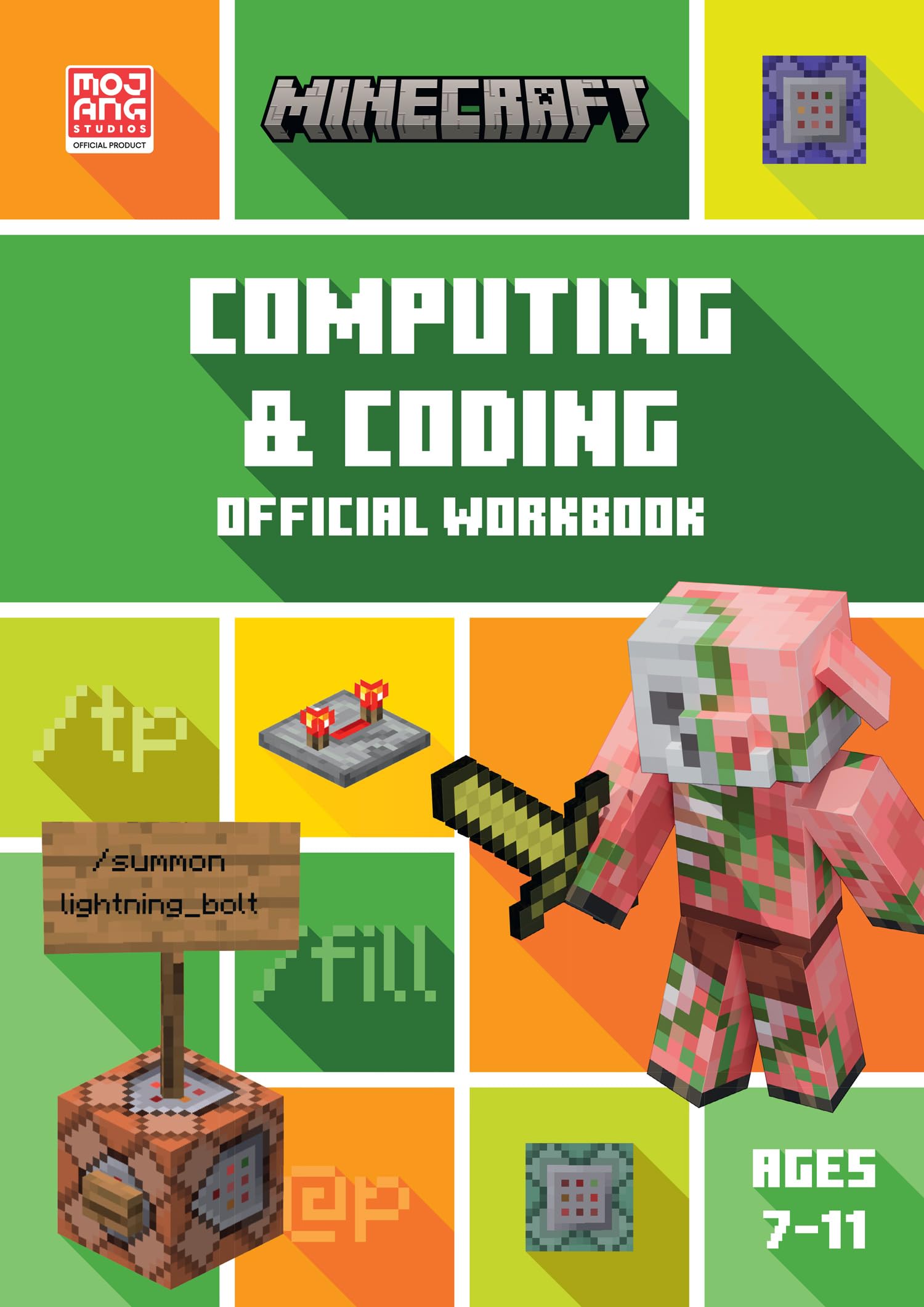 Collins Minecraft STEM Computing and Coding: Official Workbook [Paperback]